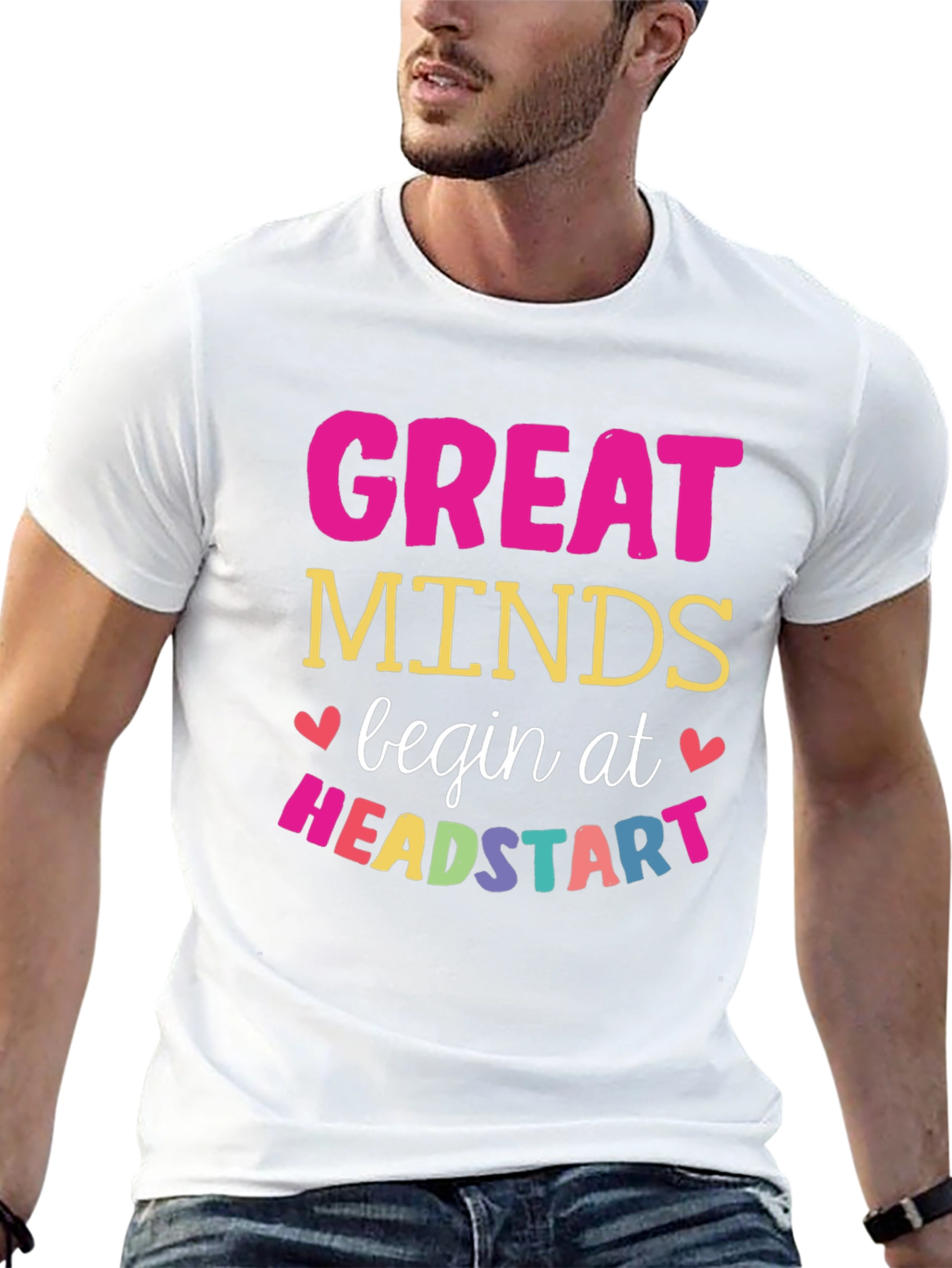 Great Minds Begin at Head Start T-Shirt