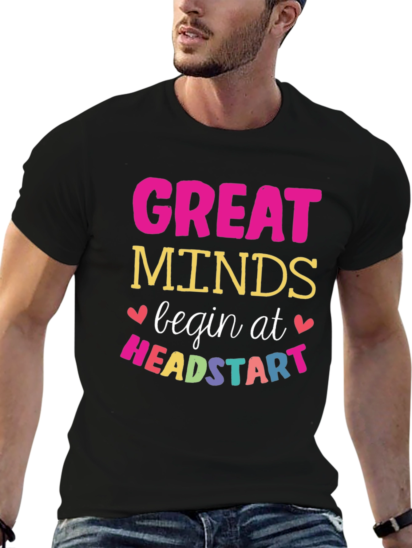 Great Minds Begin at Head Start T-Shirt