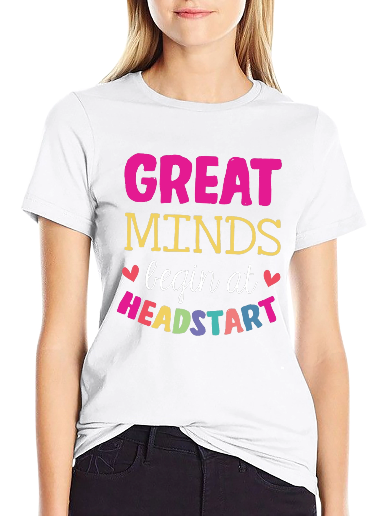 Great Minds Begin at Head Start T-Shirt