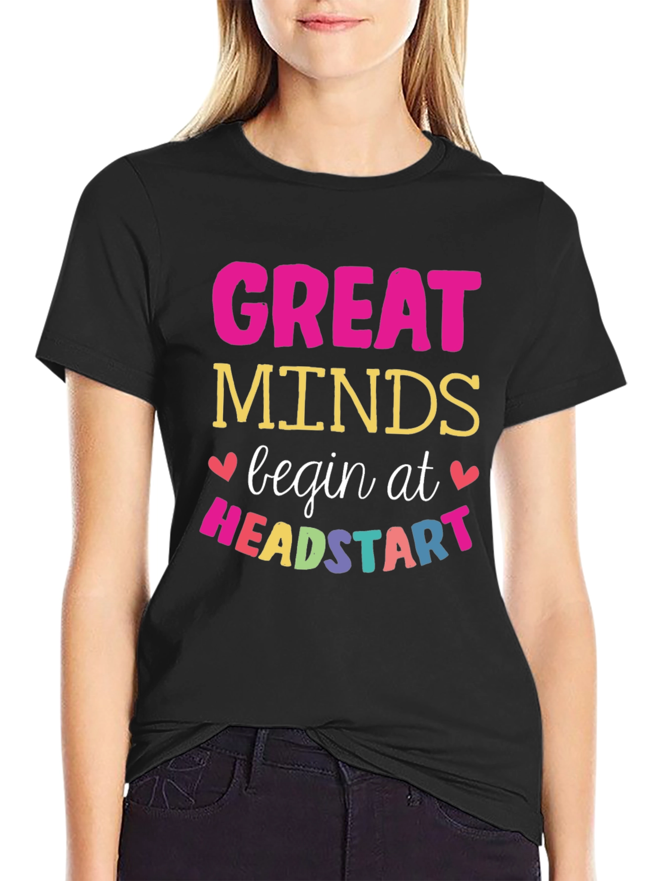 Great Minds Begin at Head Start T-Shirt