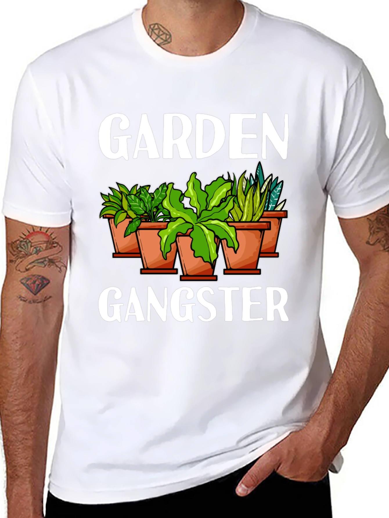 Garden Gangster T-Shirt - Plant Lover Tee