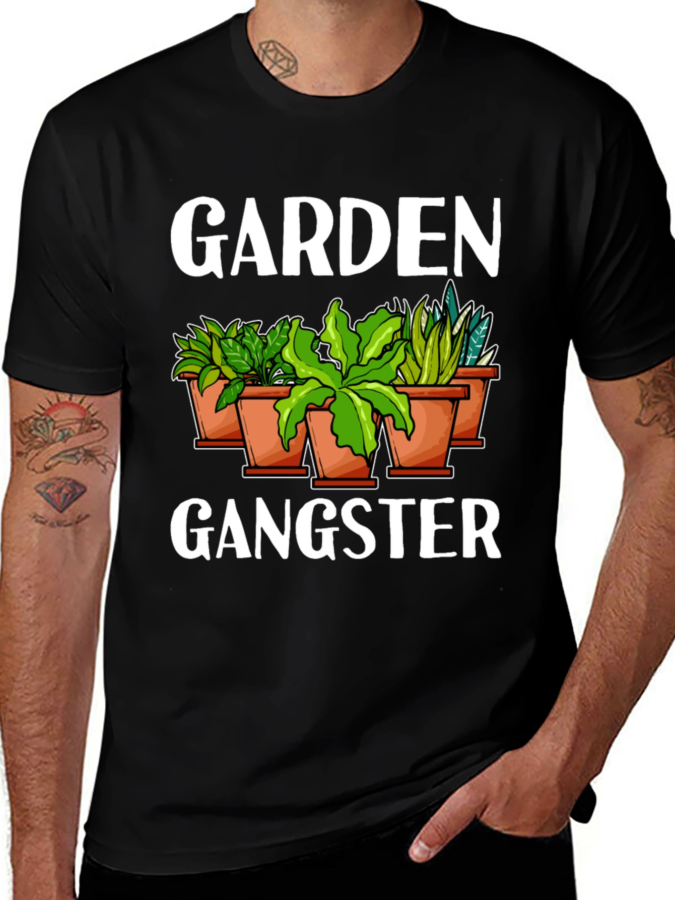 Garden Gangster T-Shirt - Plant Lover Tee