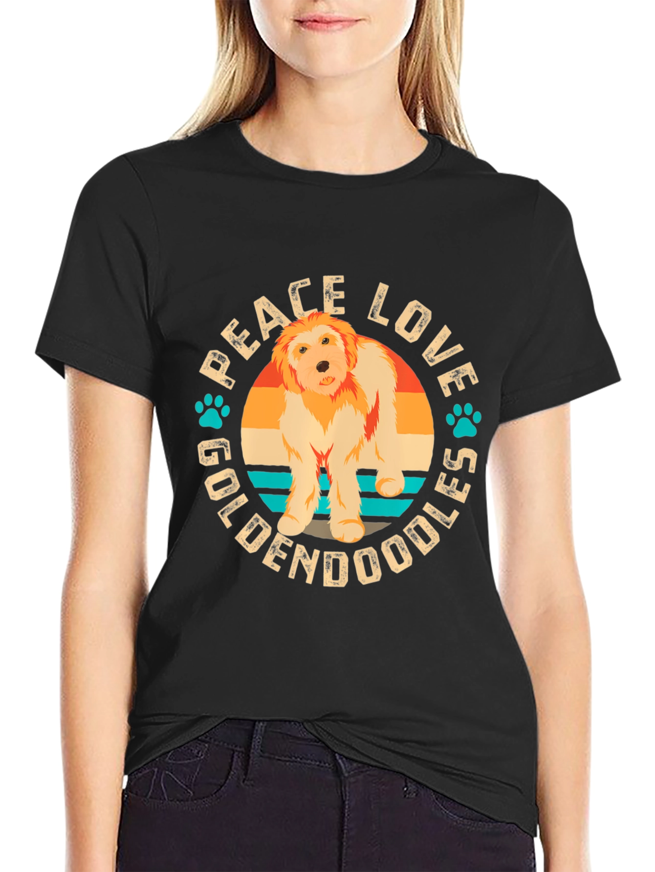 Peace Love Goldendoodles T-Shirt