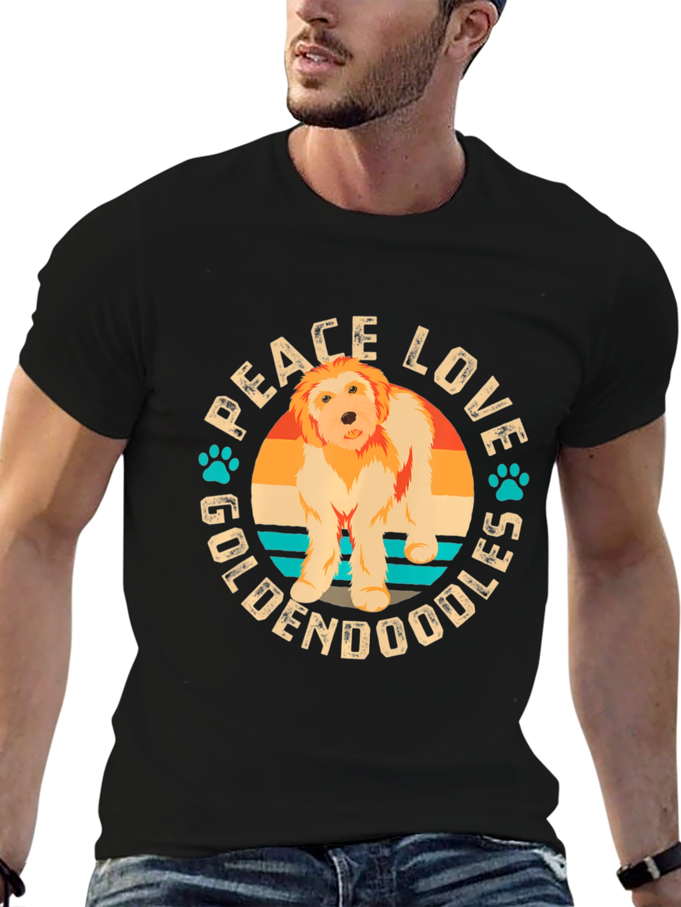 Peace Love Goldendoodles T-Shirt