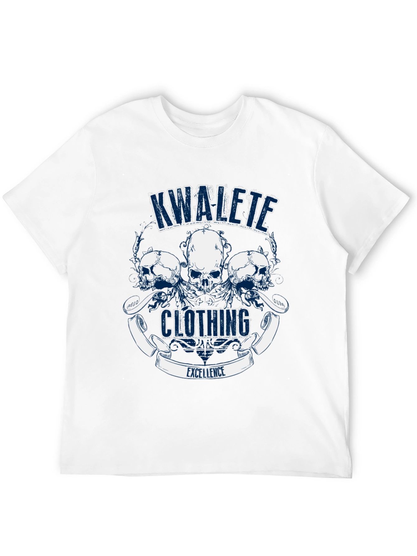 Kwalete Clothing Skull Graphic T-Shirt