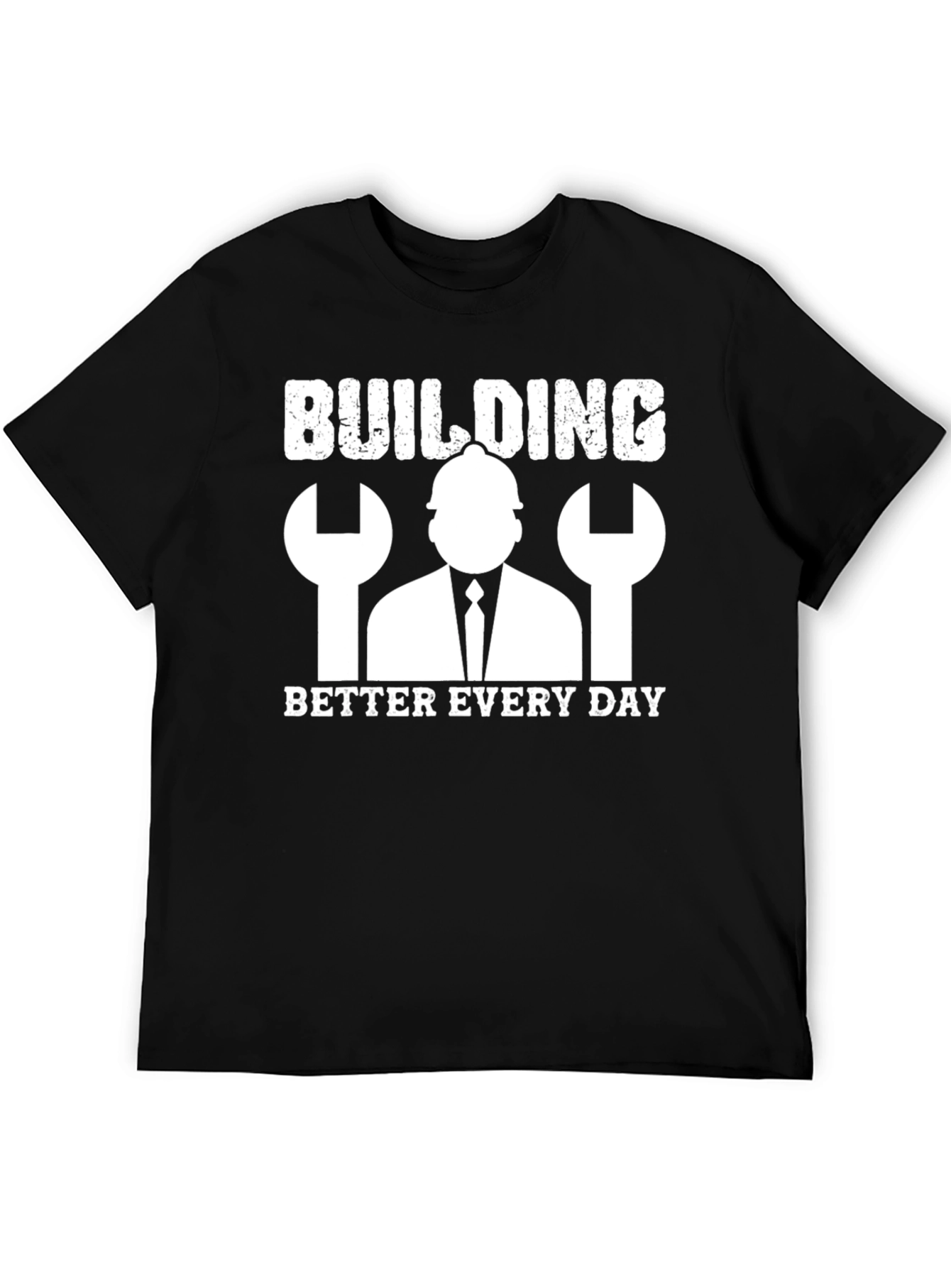Building Better Every Day Graphic Tee - Black