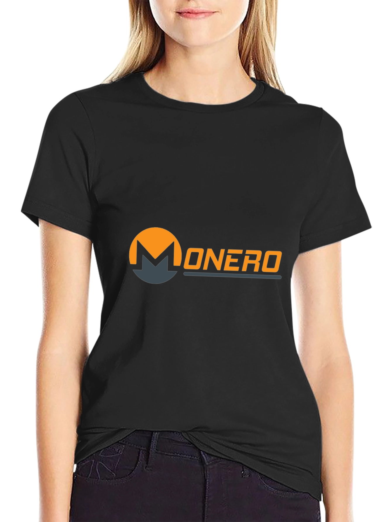 Monero Crypto Black T-Shirt