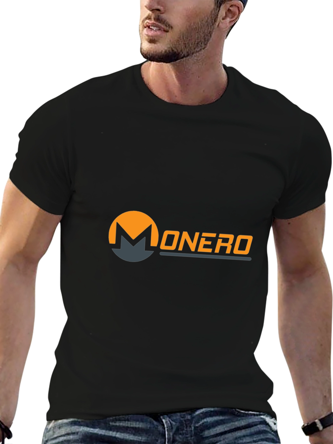 Monero Crypto Black T-Shirt