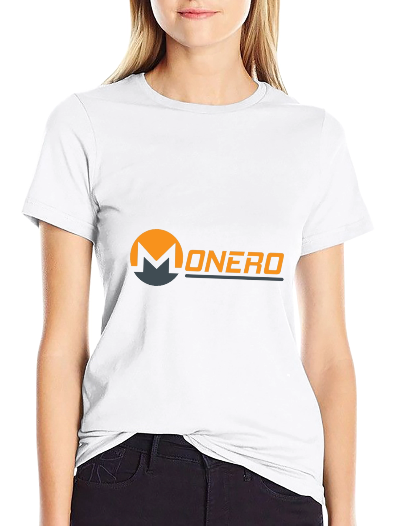 Monero Crypto Black T-Shirt