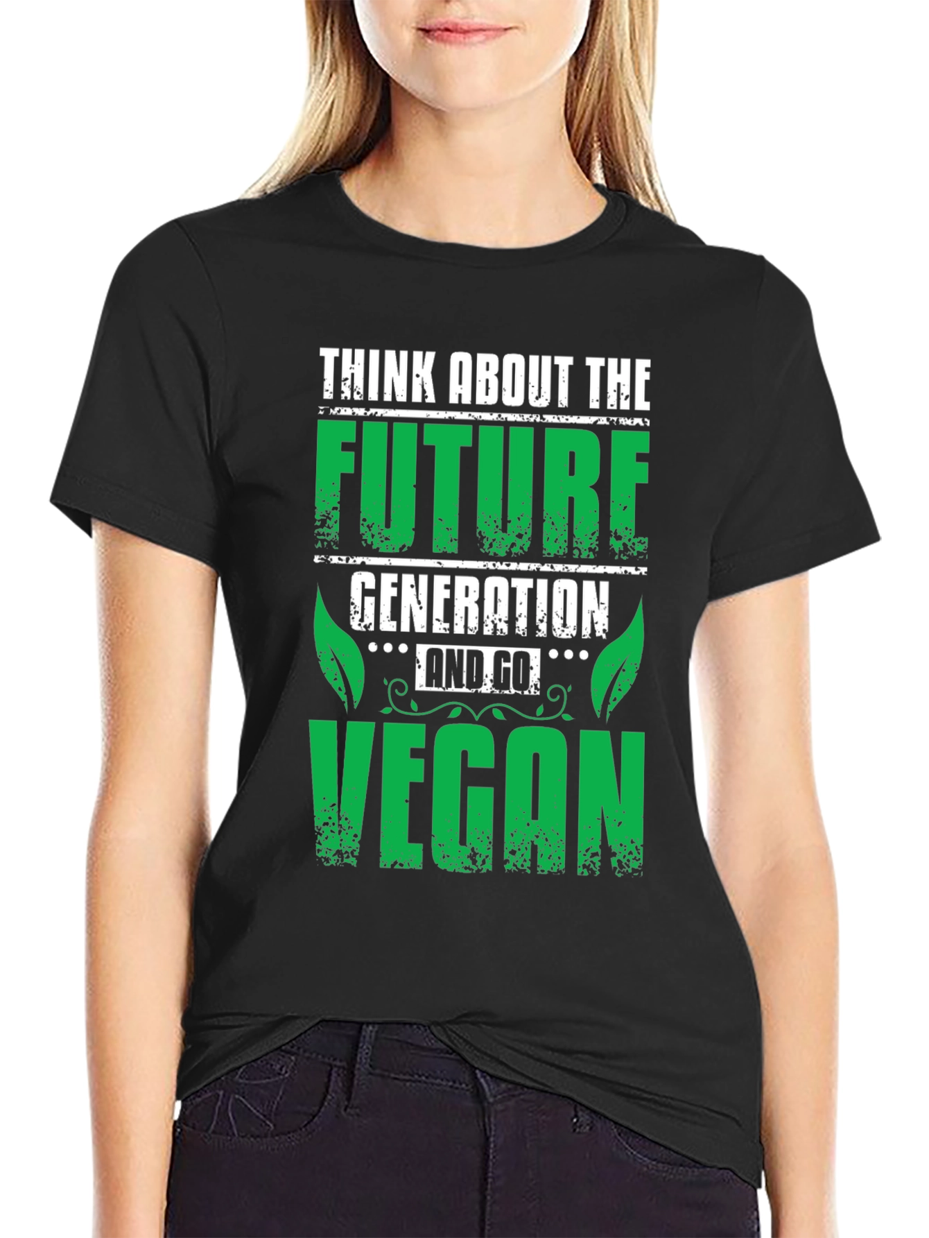 Vegan Future Generation Graphic T-Shirt