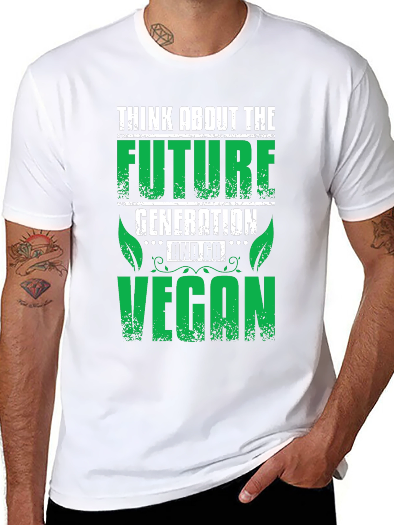 Vegan Future Generation Graphic T-Shirt