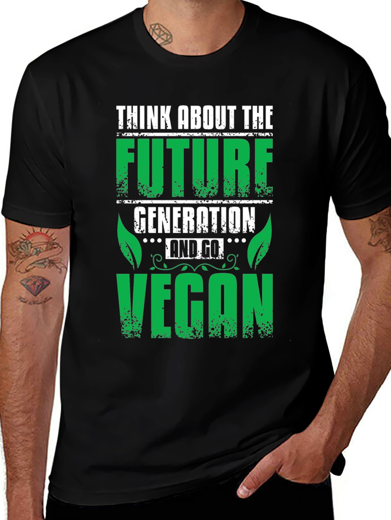 Vegan Future Generation Graphic T-Shirt
