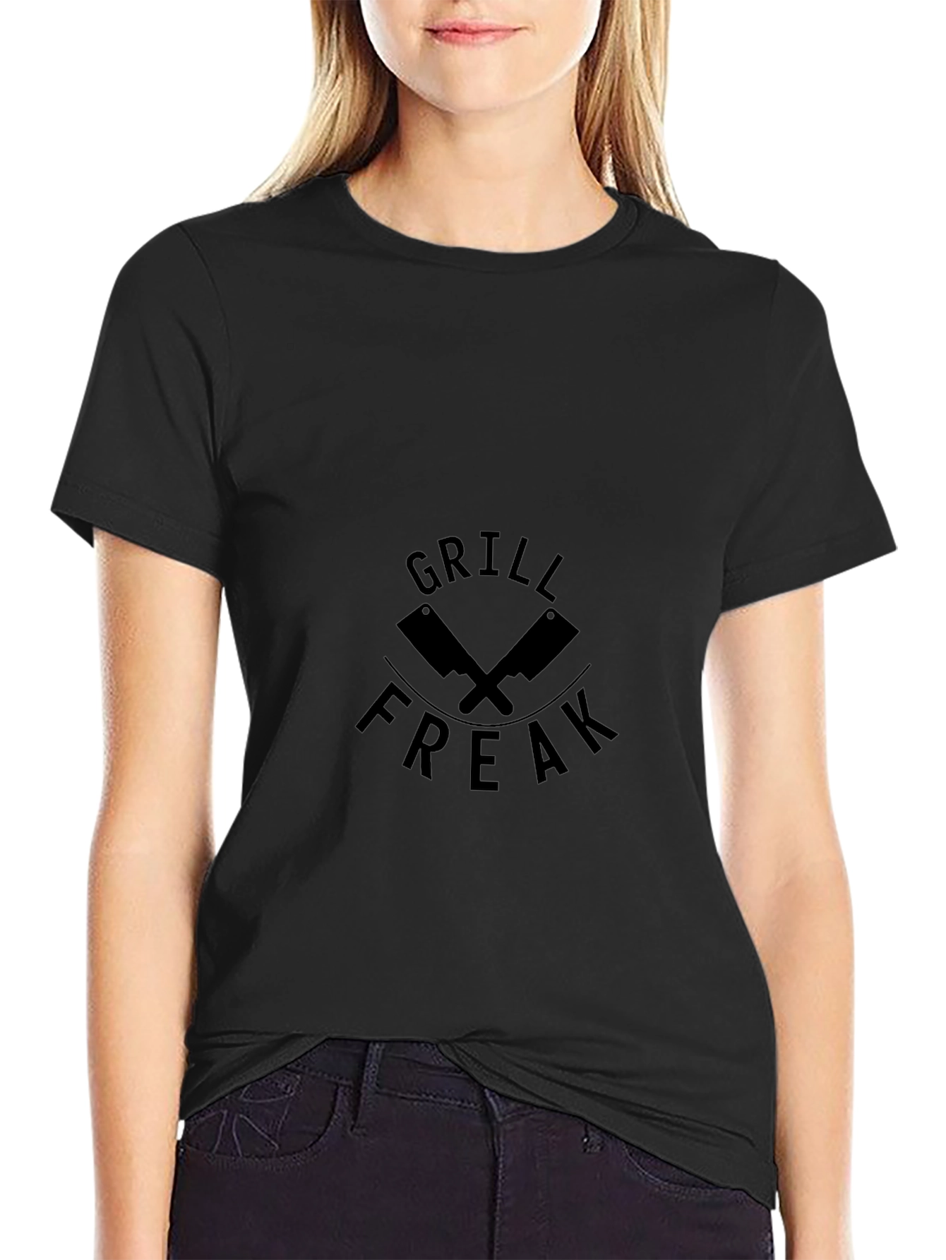 Grill Freak Black T-Shirt - BBQ Lover Apparel