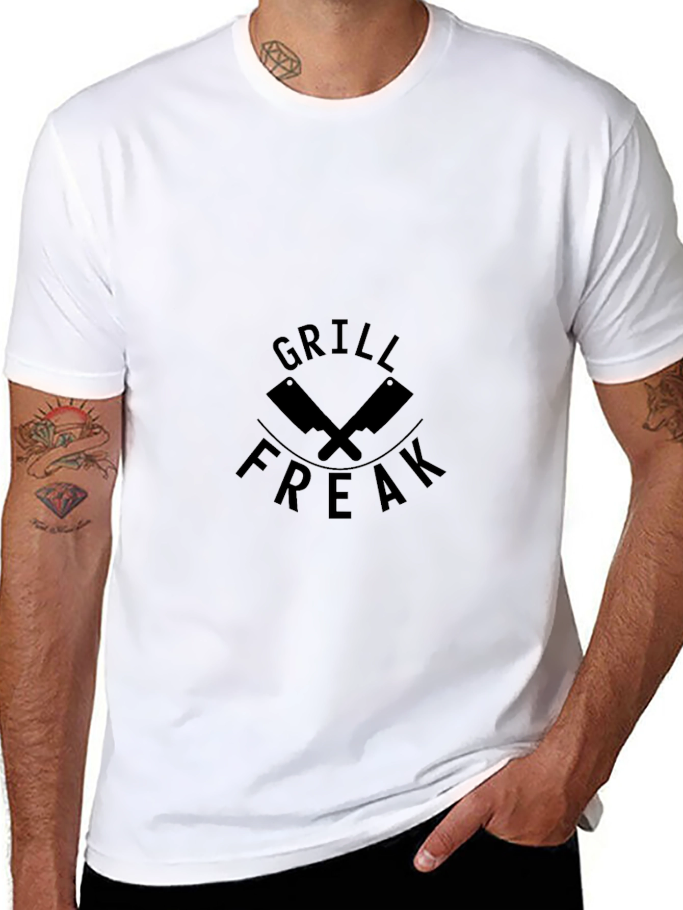 Grill Freak Black T-Shirt - BBQ Lover Apparel