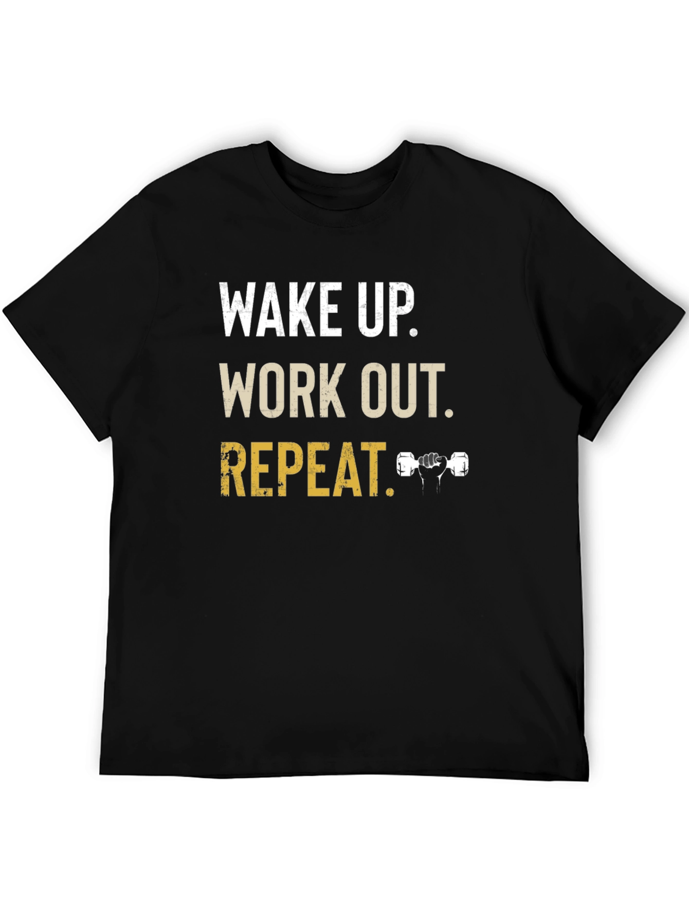 Wake Up Work Out Repeat Graphic Tee
