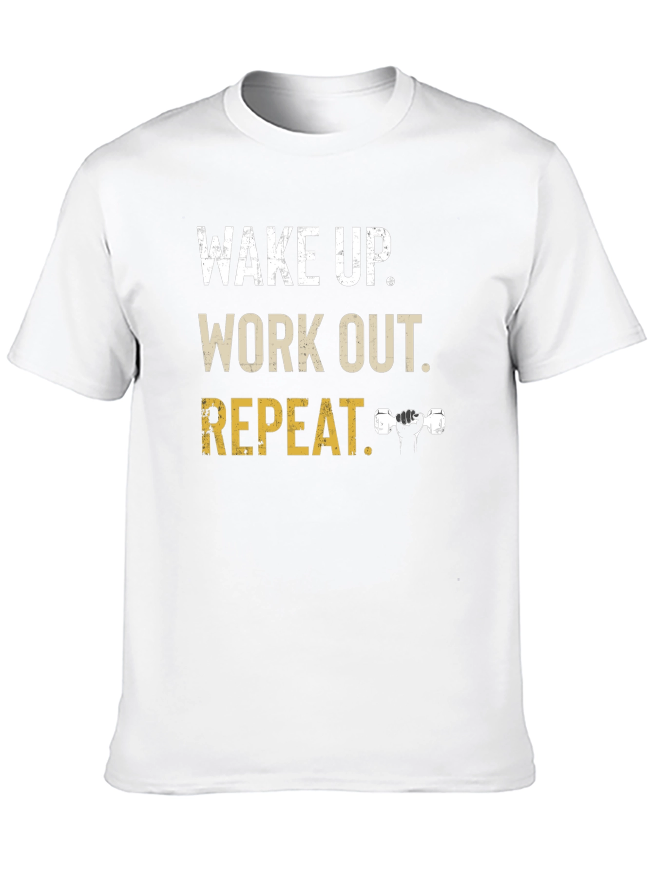 Wake Up Work Out Repeat Graphic Tee