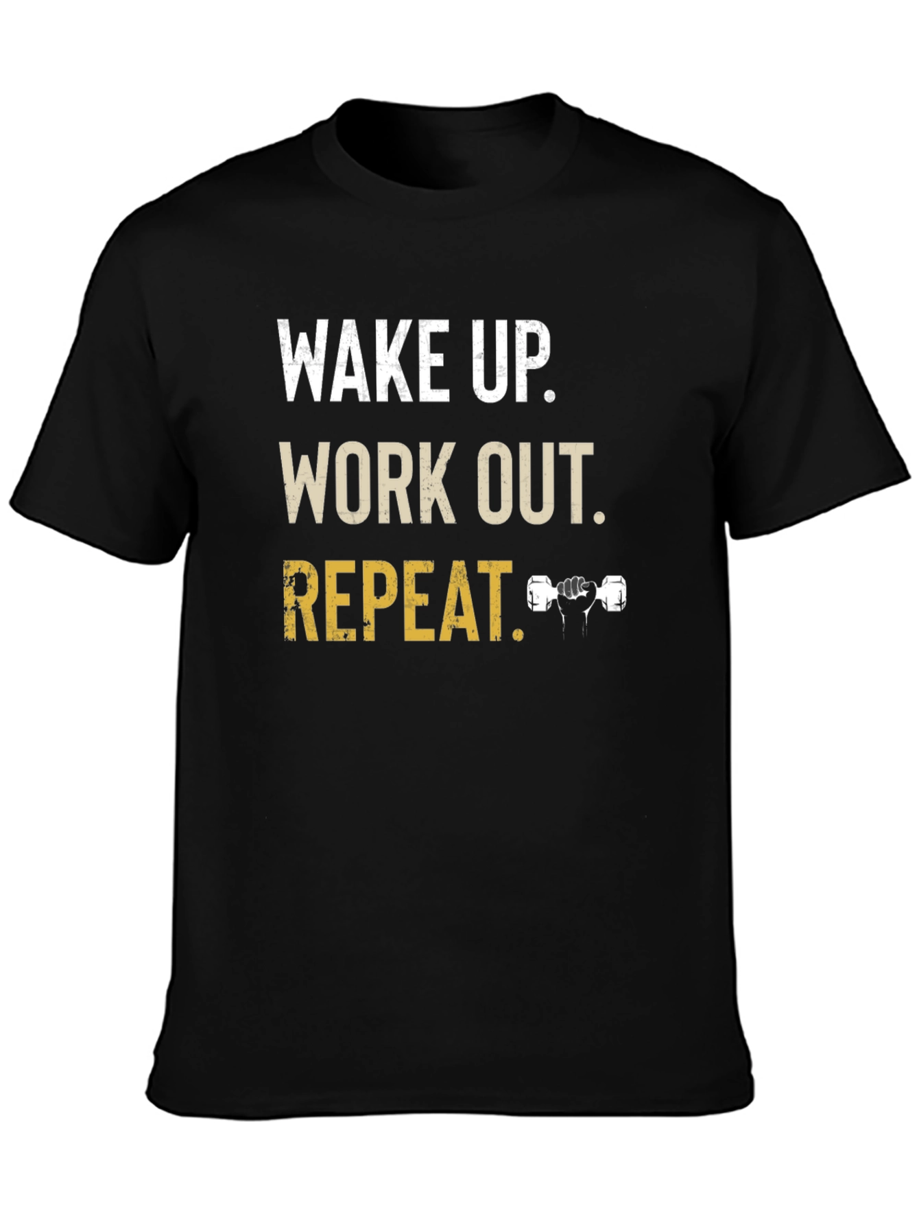 Wake Up Work Out Repeat Graphic Tee