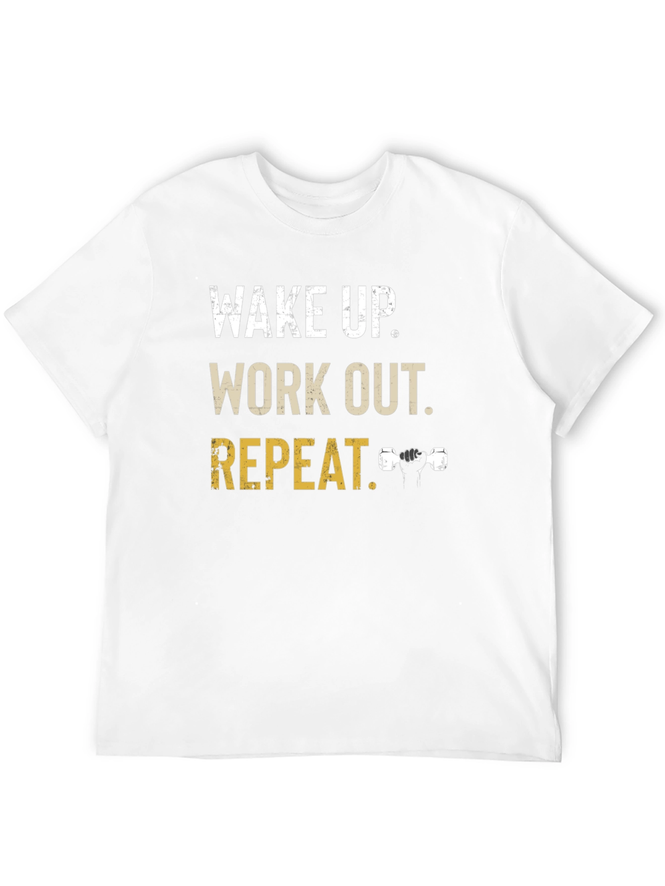 Wake Up Work Out Repeat Graphic Tee