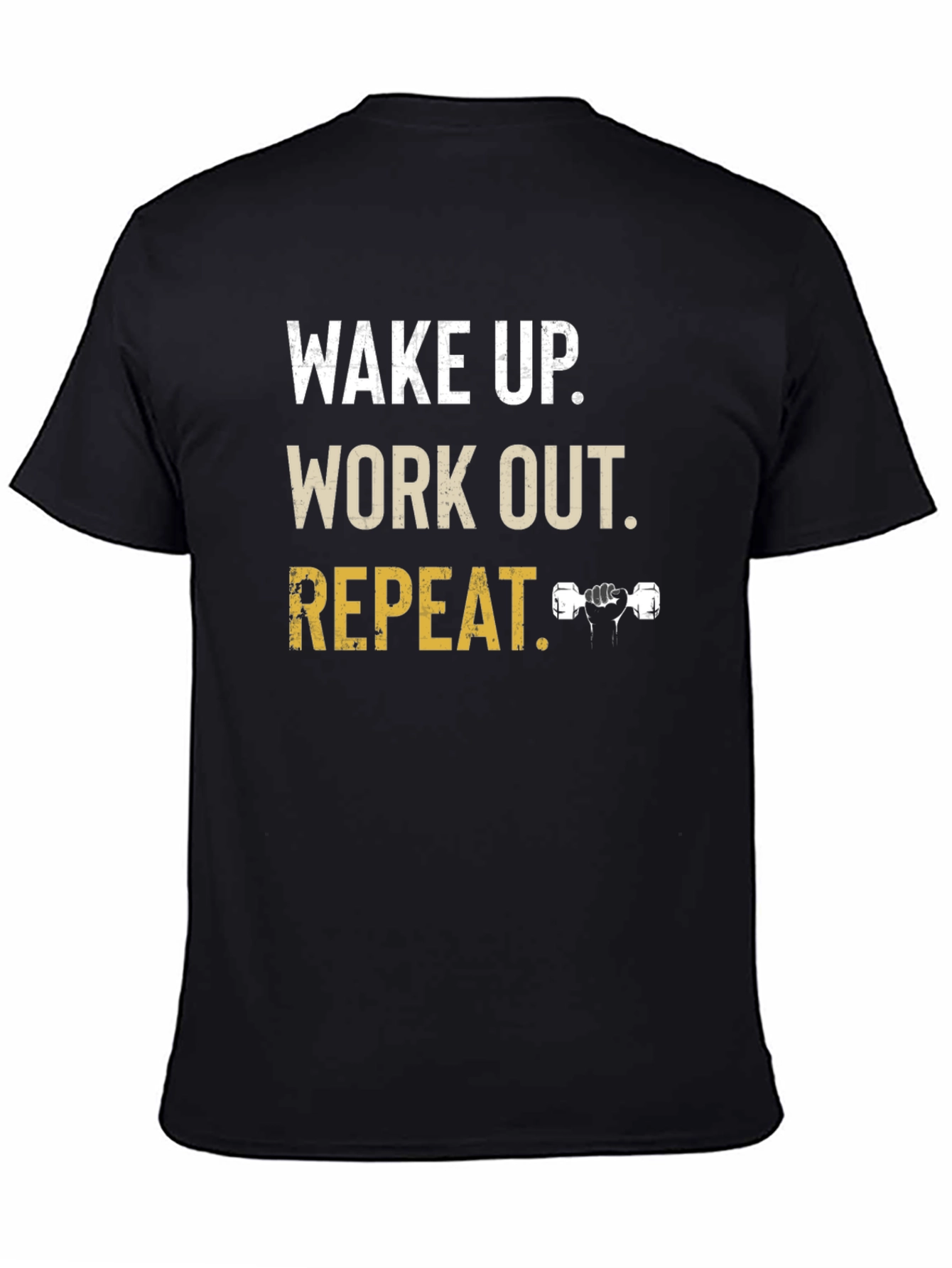 Wake Up Work Out Repeat Graphic Tee