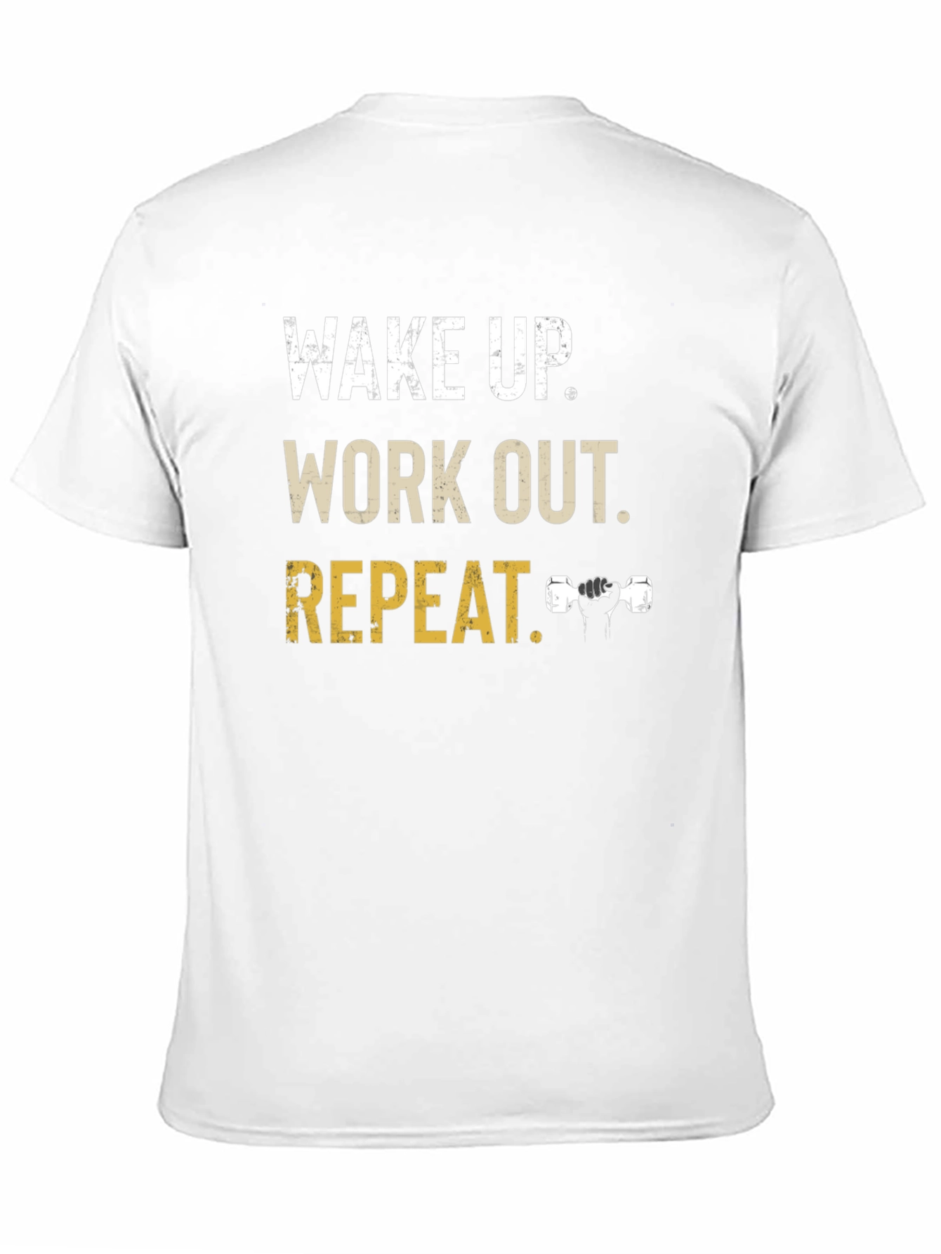 Wake Up Work Out Repeat Graphic Tee