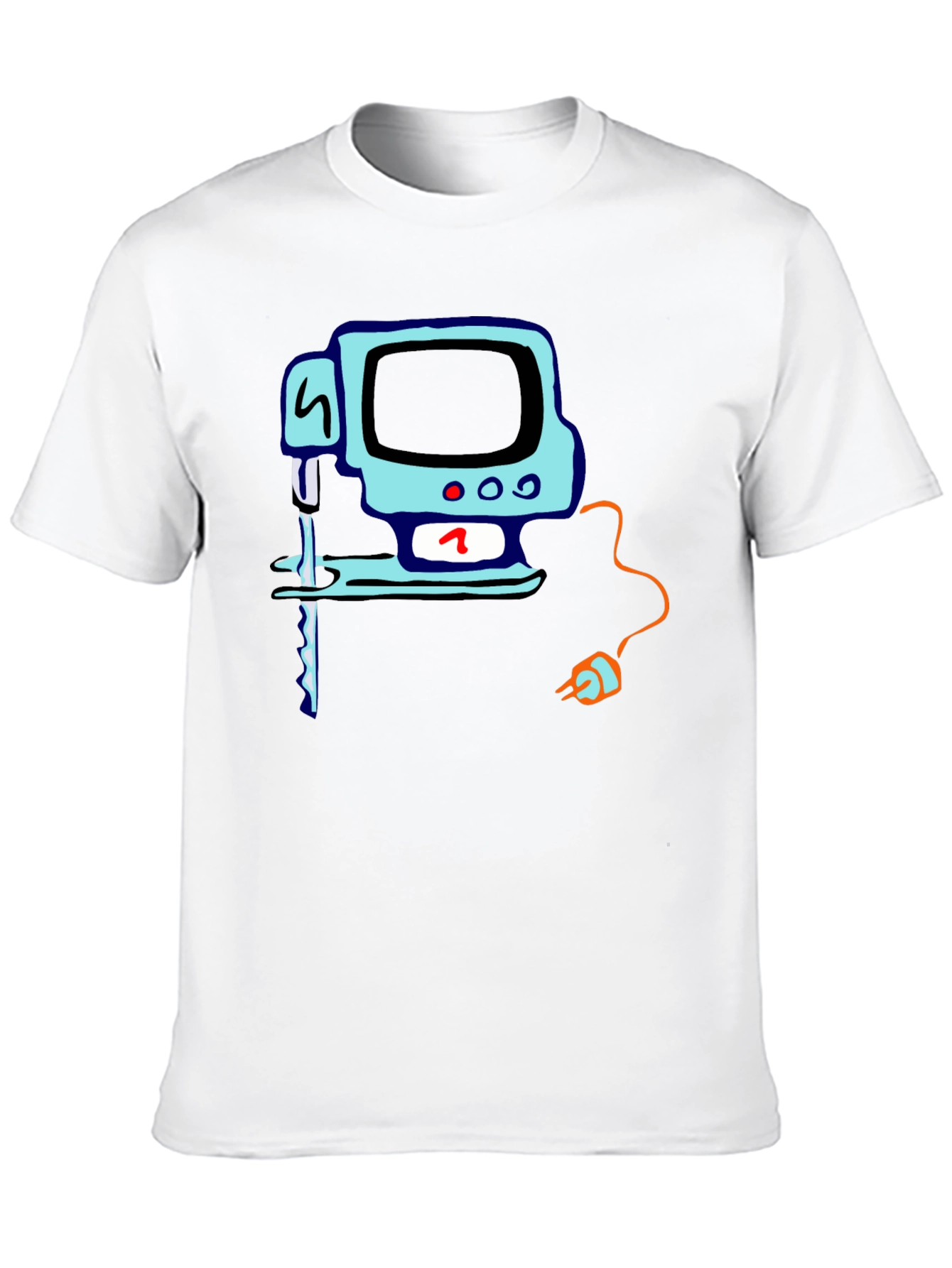 Retro Computer Graphic T-Shirt - Classic Tech Style
