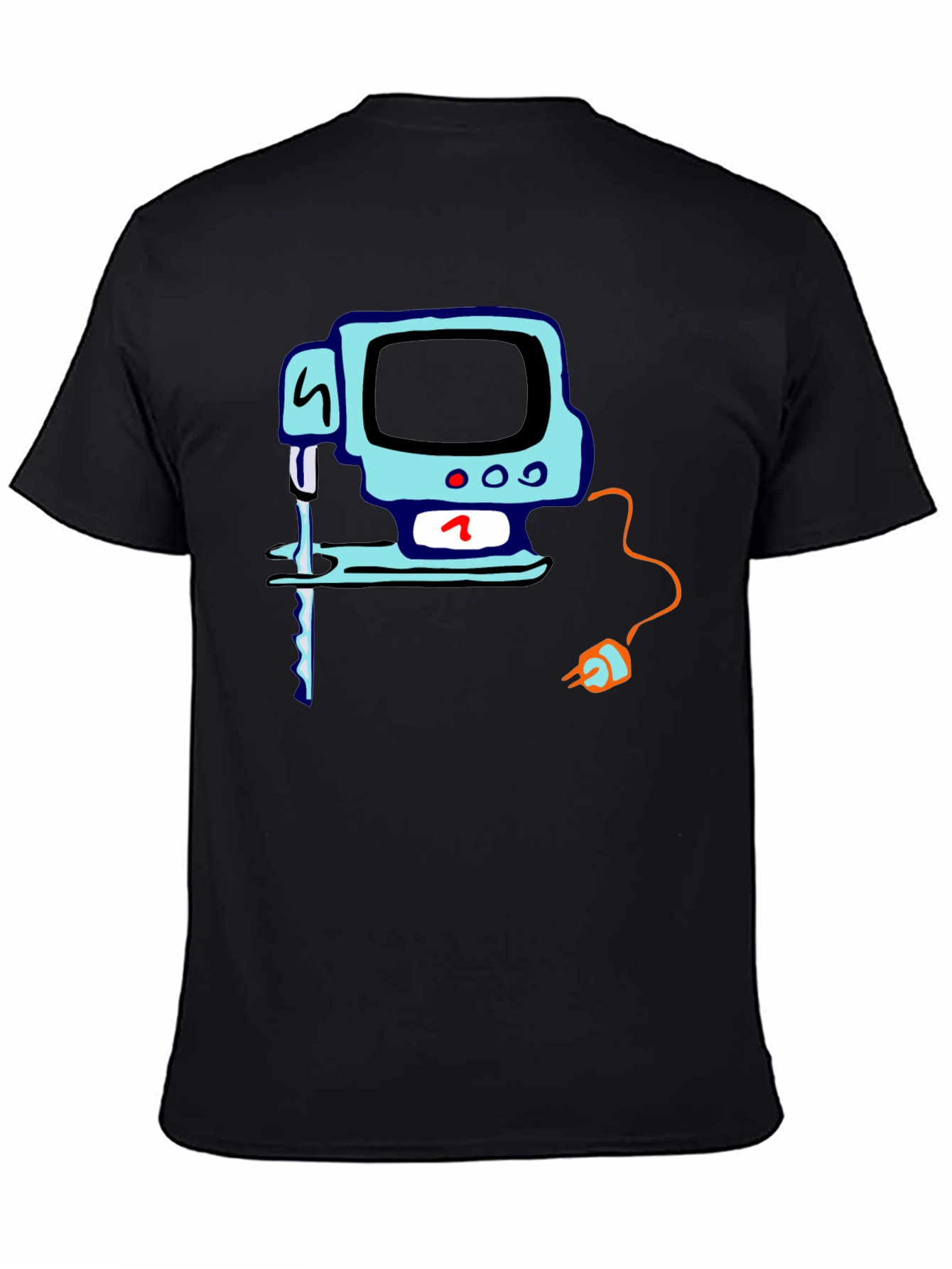 Retro Computer Graphic T-Shirt - Classic Tech Style