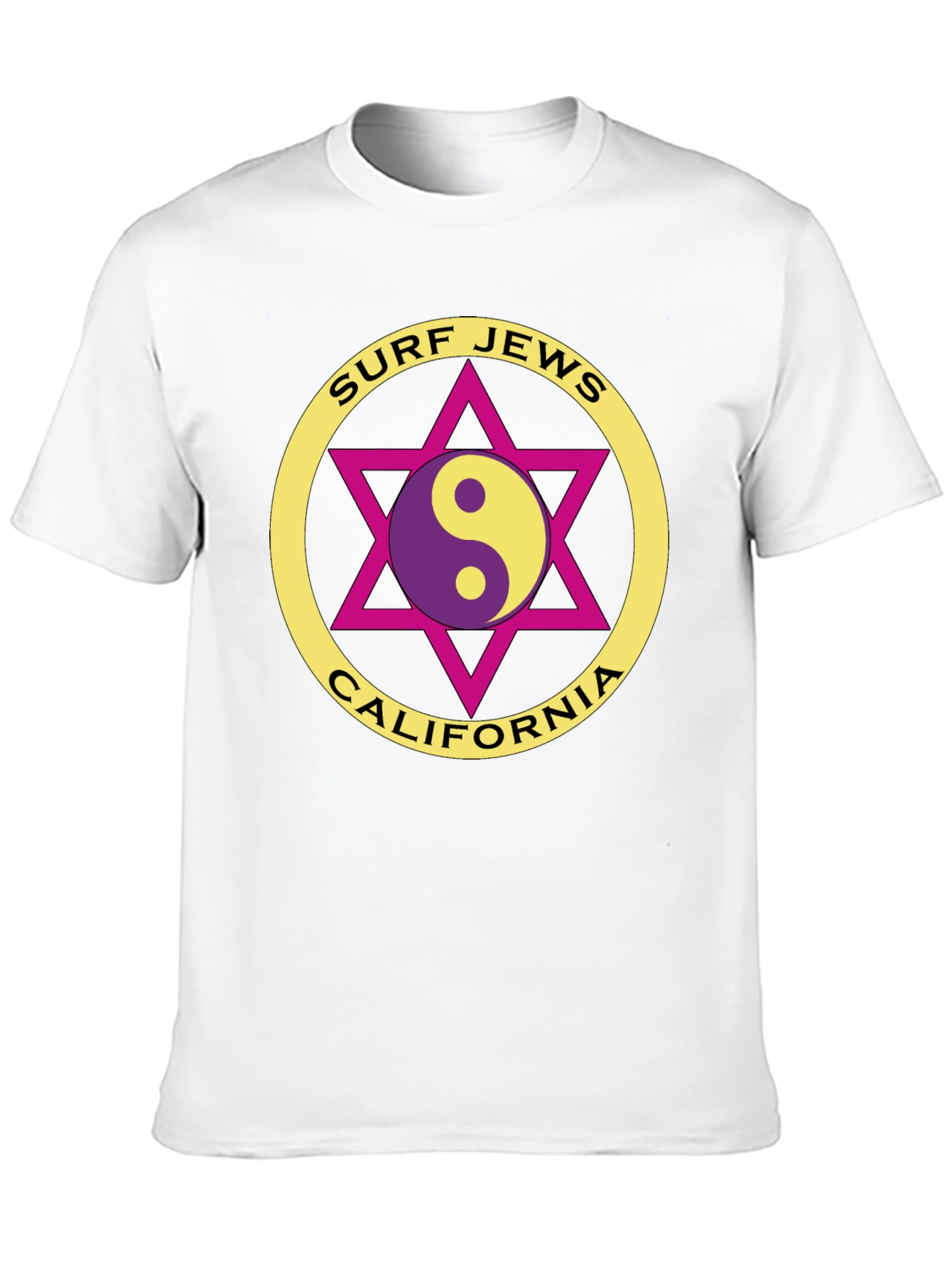 Surf Jews California T-Shirt - Unique Design