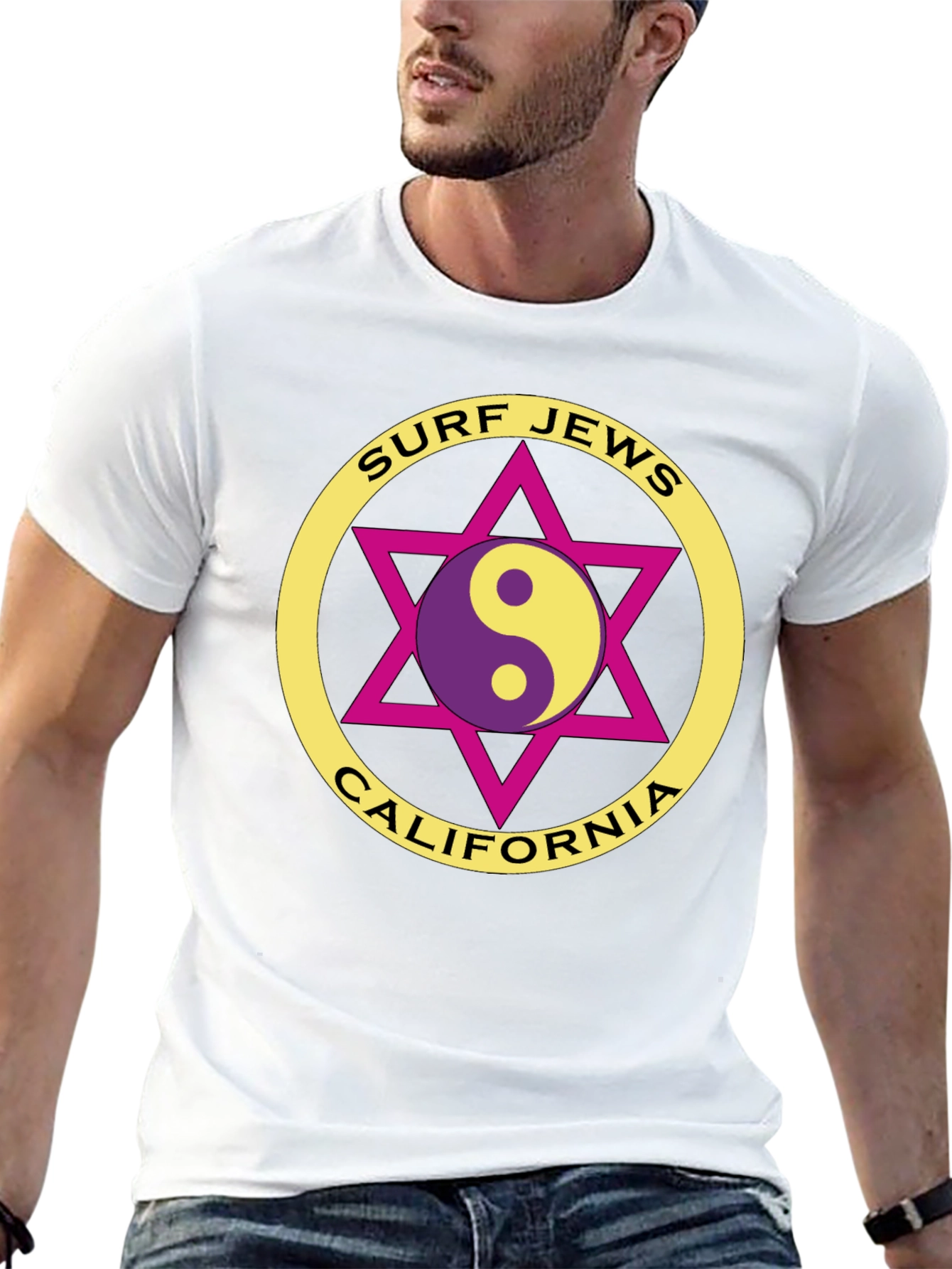 Surf Jews California T-Shirt - Unique Design