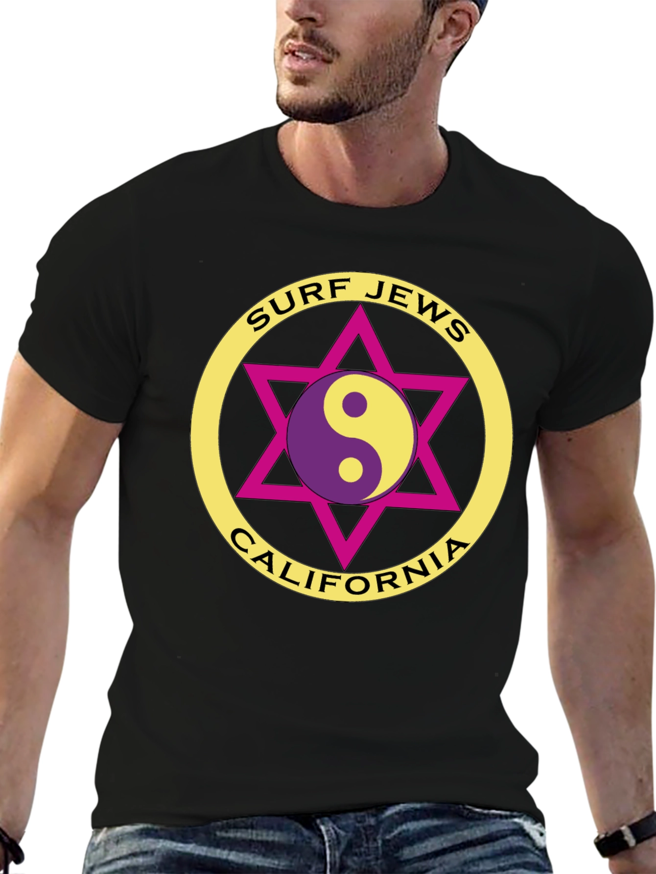 Surf Jews California T-Shirt - Unique Design