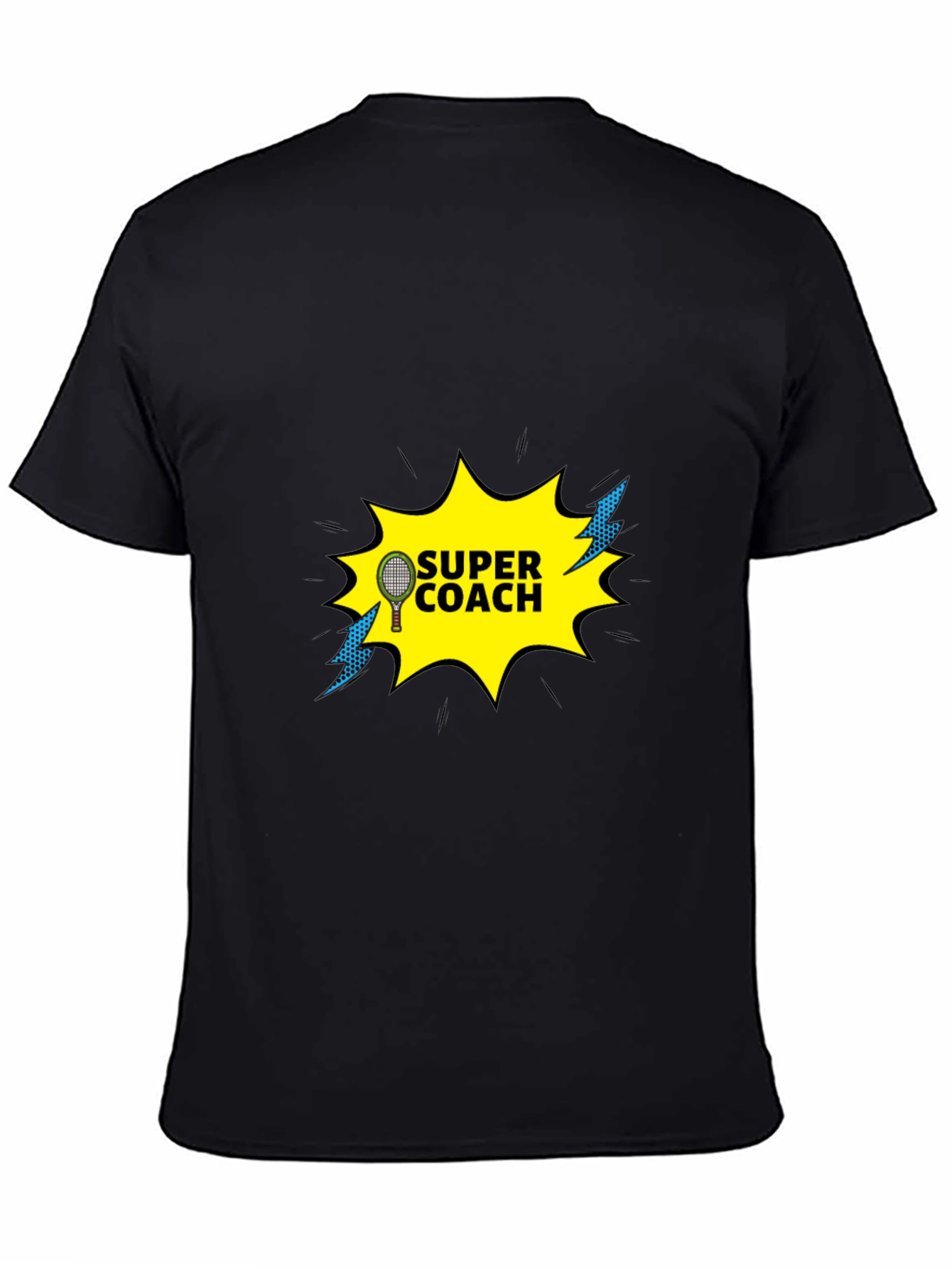 Super Coach Tennis T-Shirt - Sporty Design