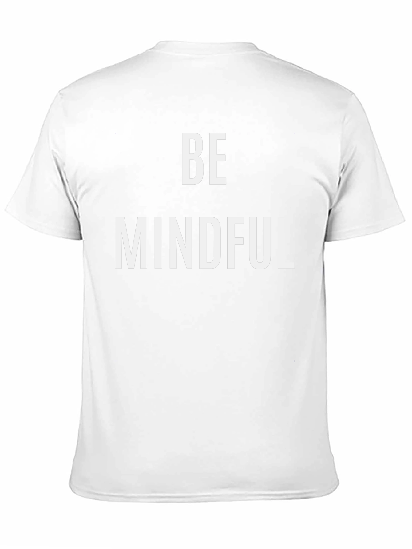 Be Mindful Graphic Tee - Black