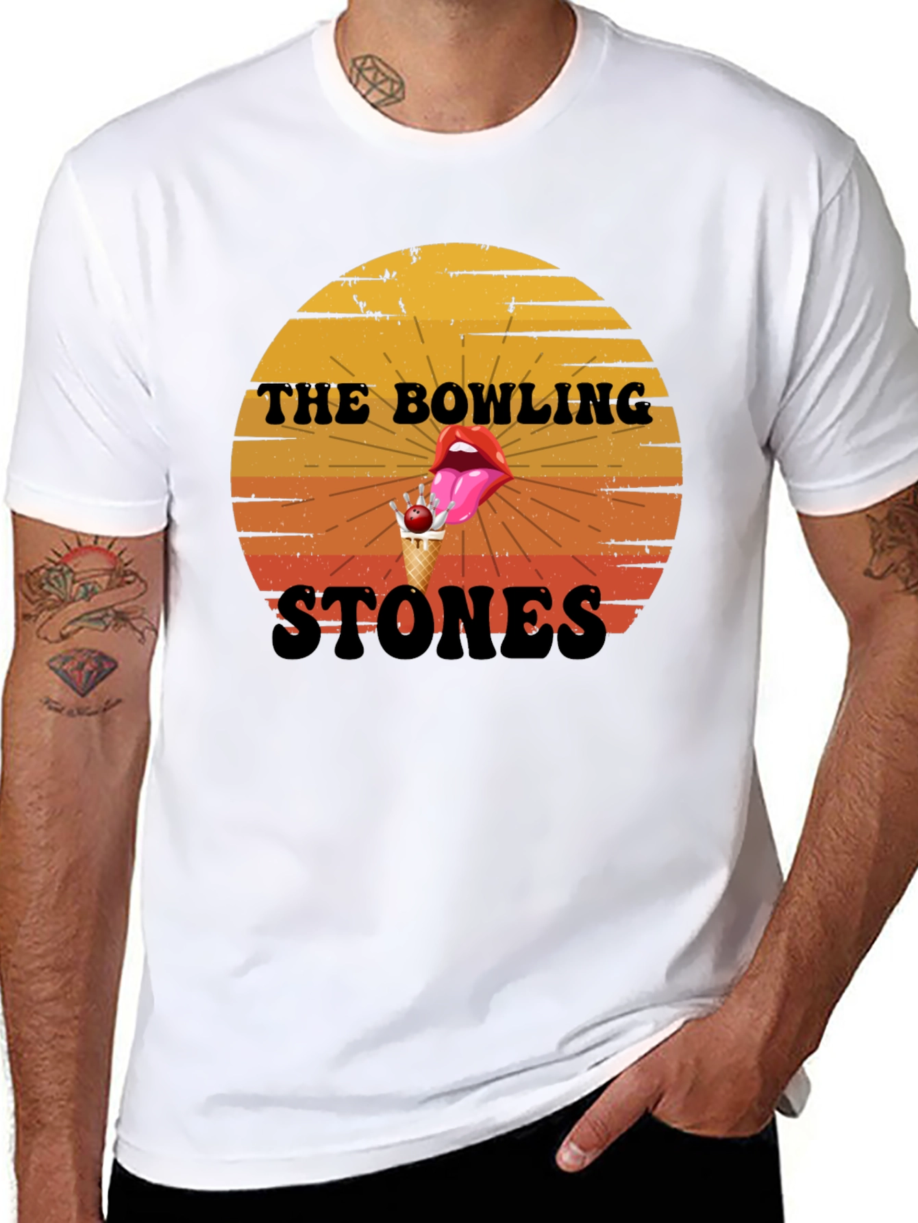 The Bowling Stones Graphic Tee