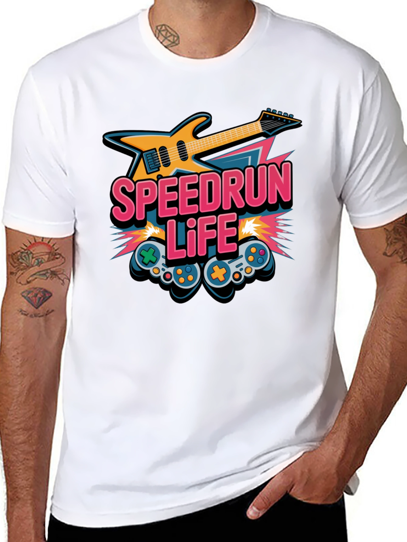 Speedrun Life Graphic T-Shirt