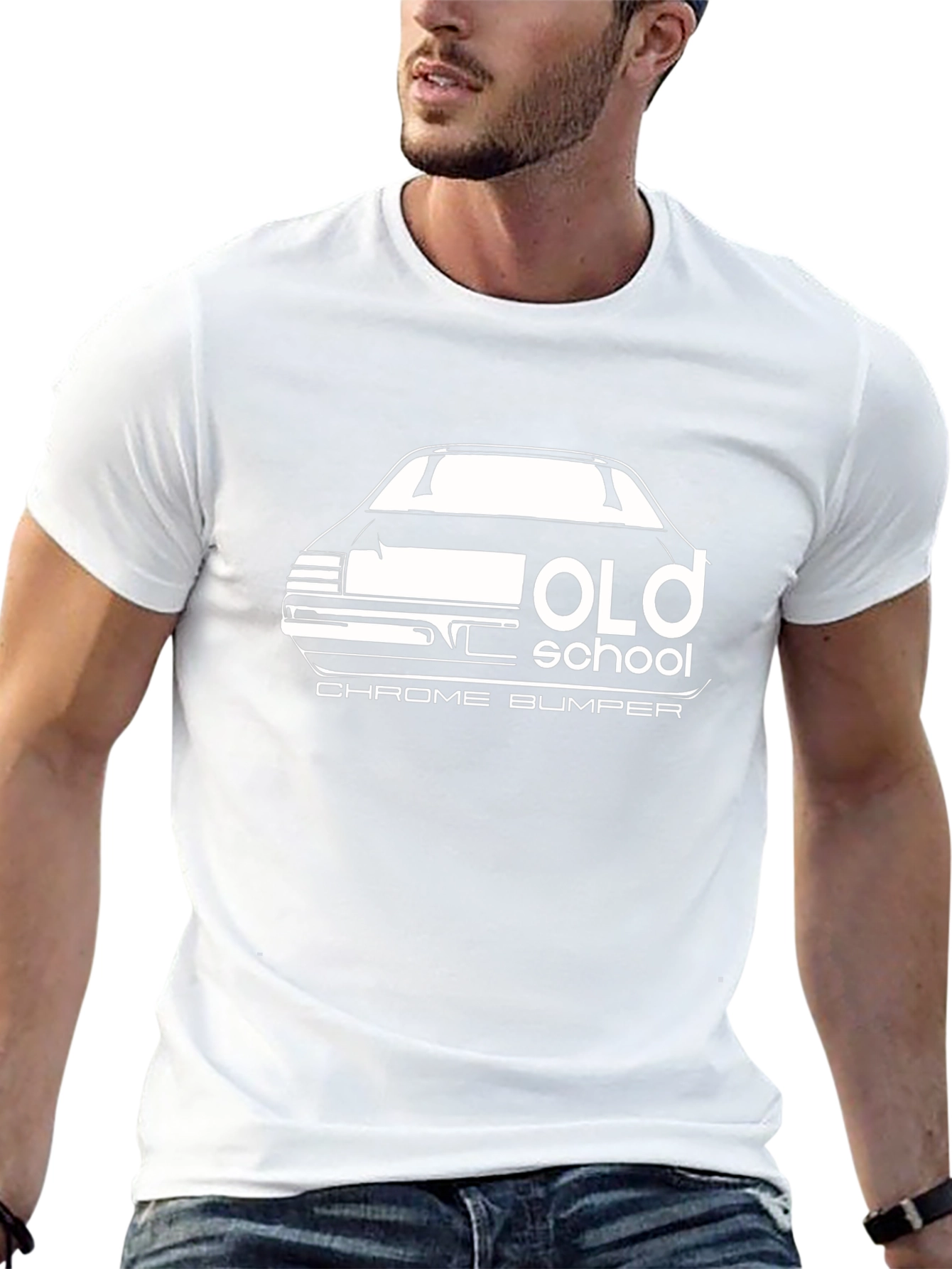 Old School Chrome Bumper Graphic Tee