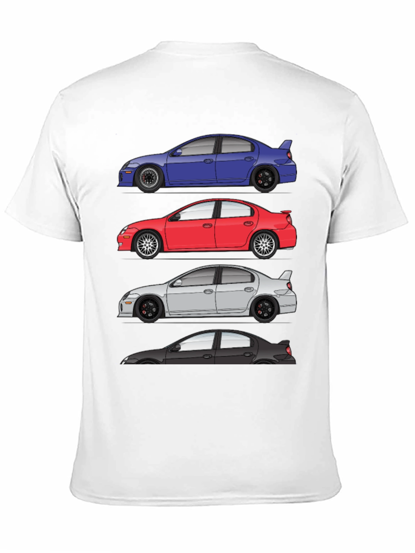 Car Stack Graphic Tee