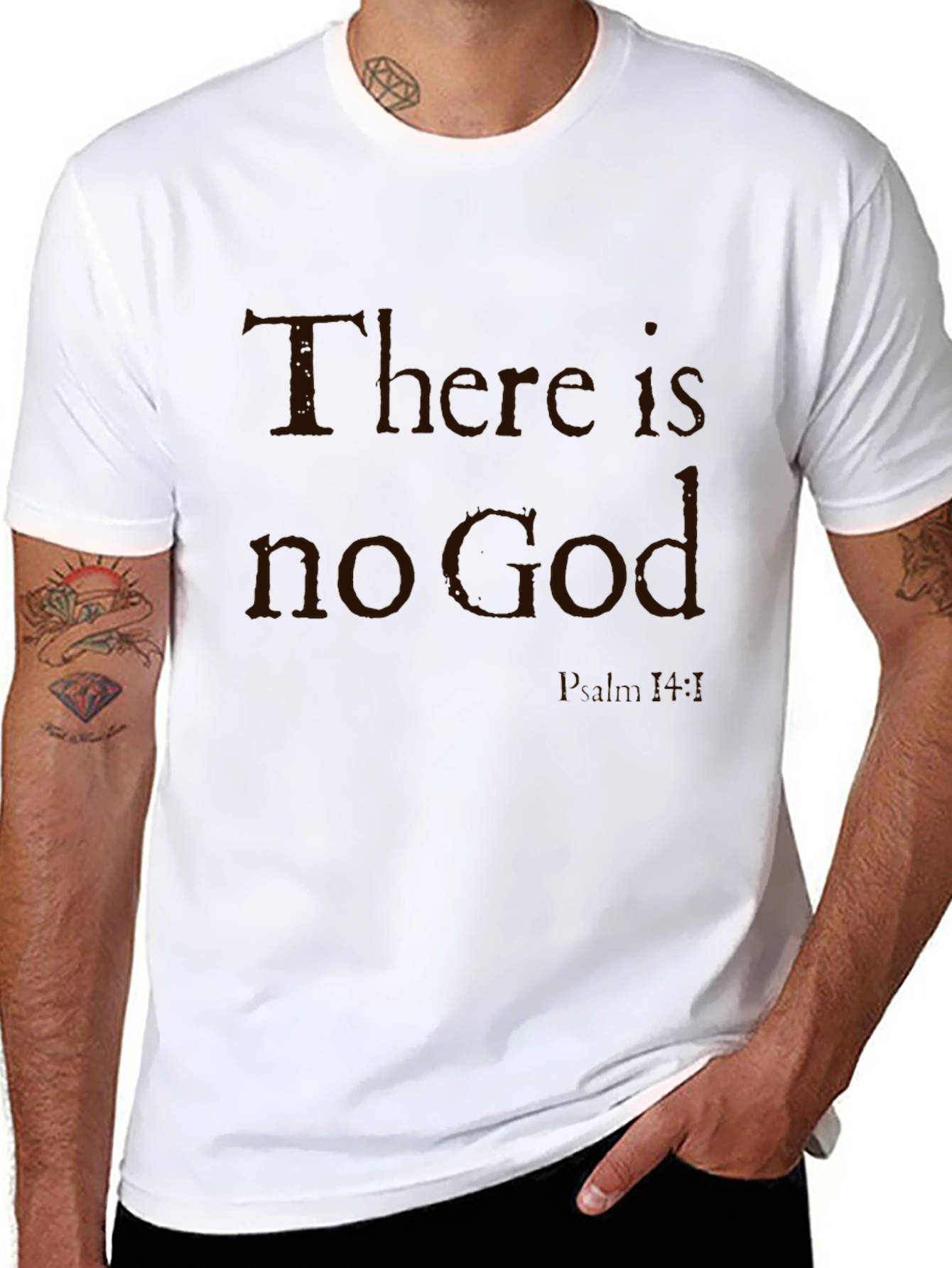 Atheist Statement T-Shirt - No God