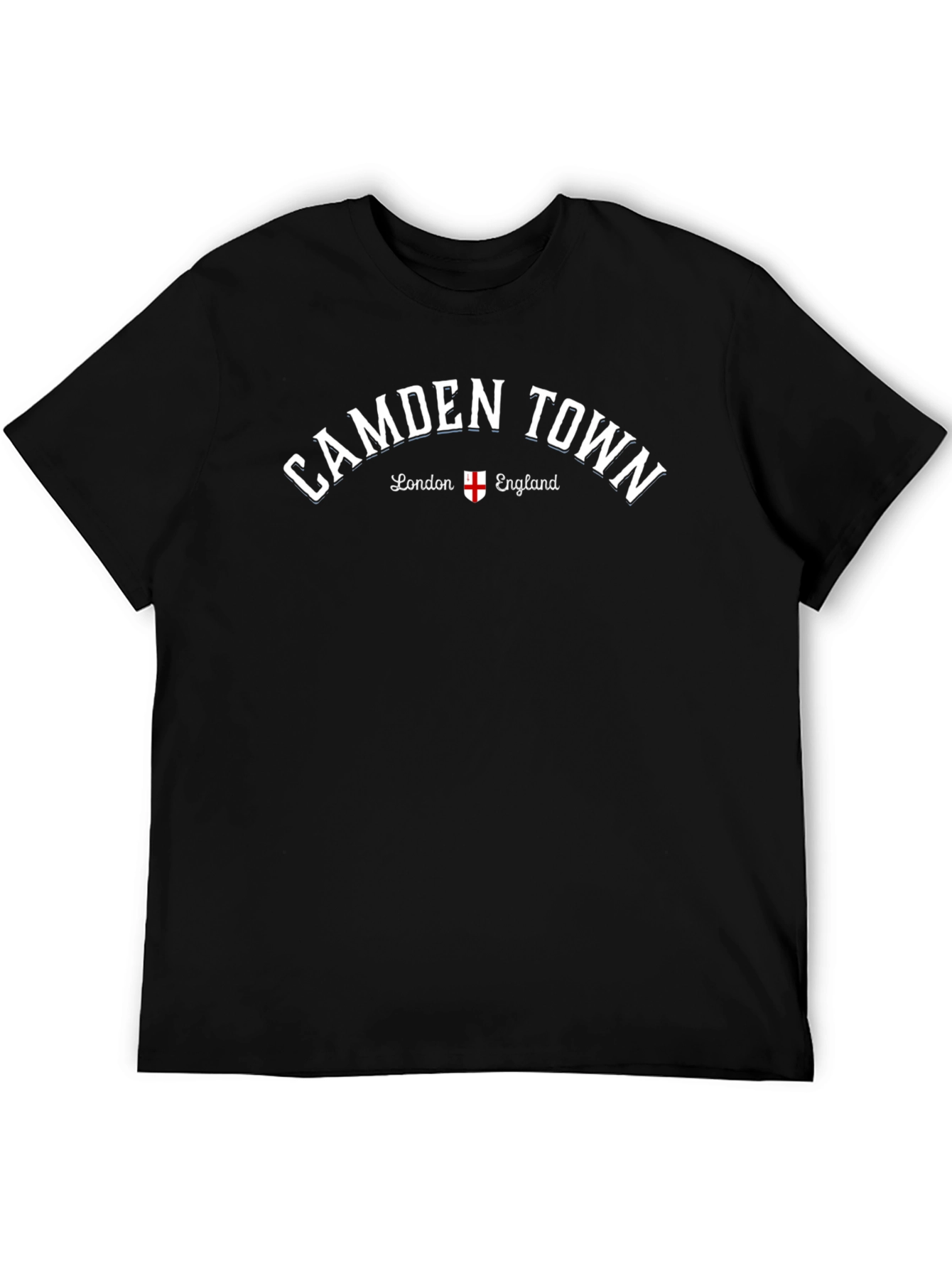 Camden Town London England Black T-Shirt