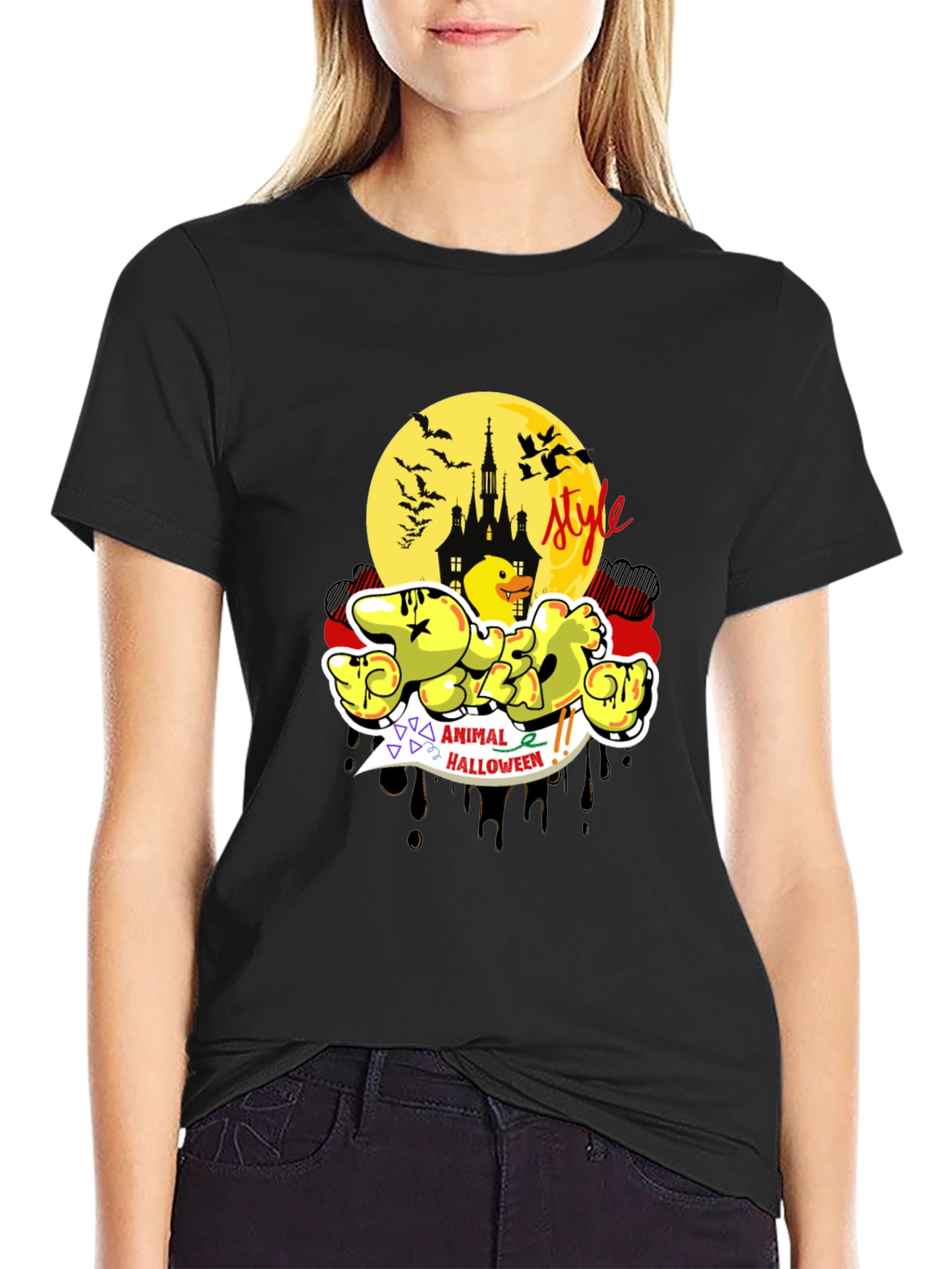 Animal Halloween Style T-Shirt