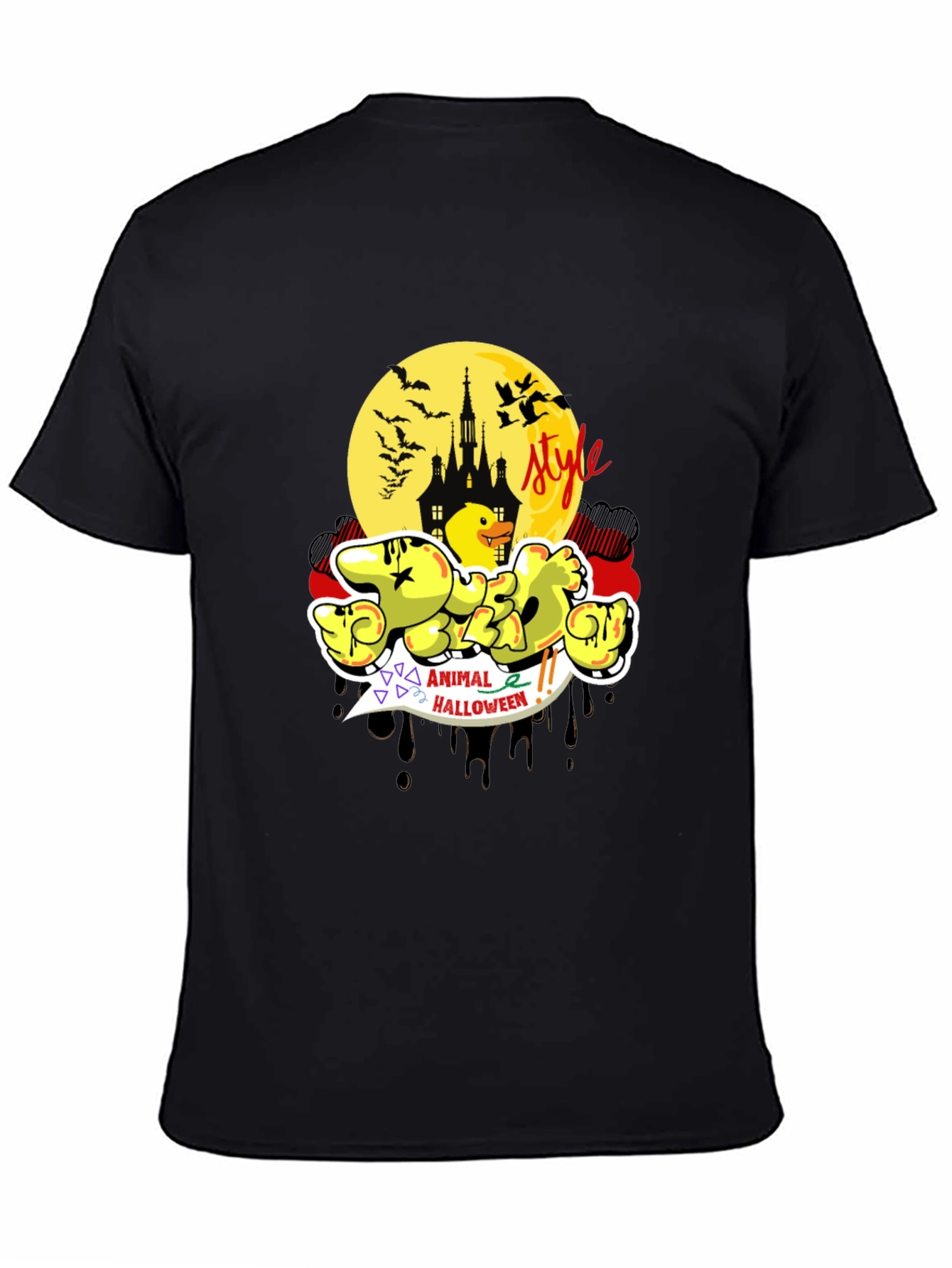 Animal Halloween Style T-Shirt