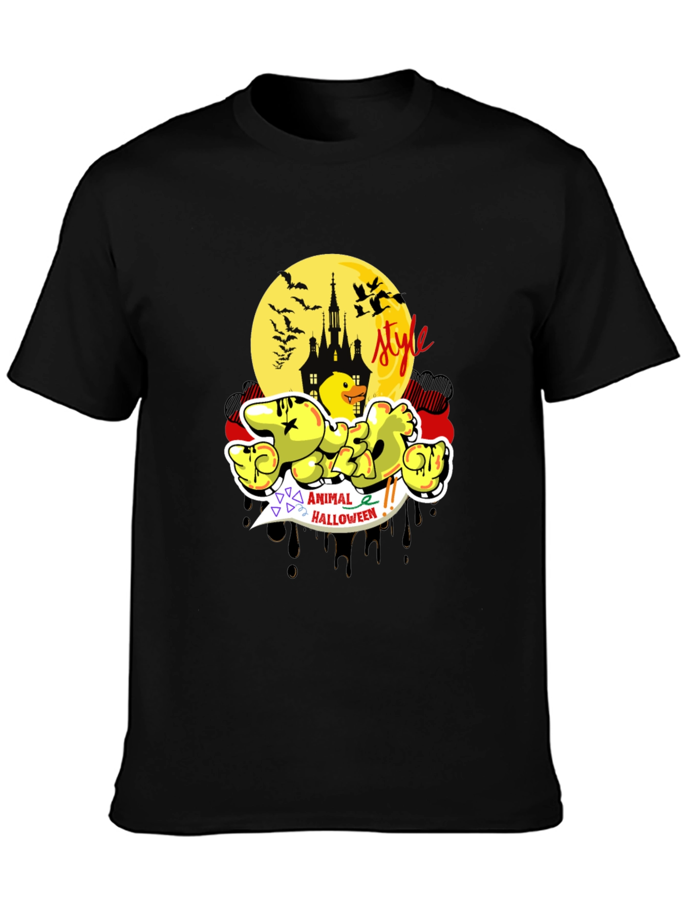 Animal Halloween Style T-Shirt