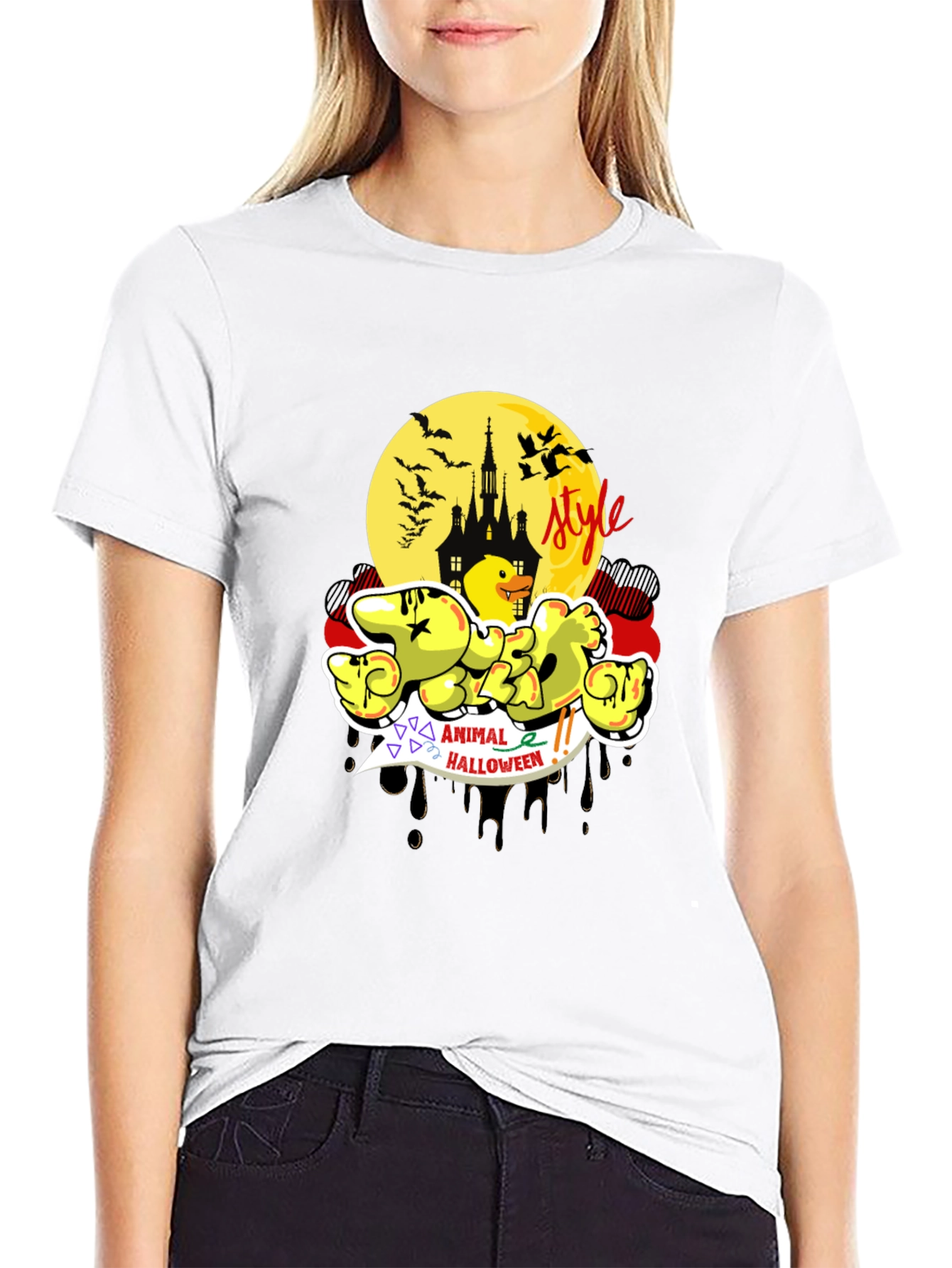 Animal Halloween Style T-Shirt