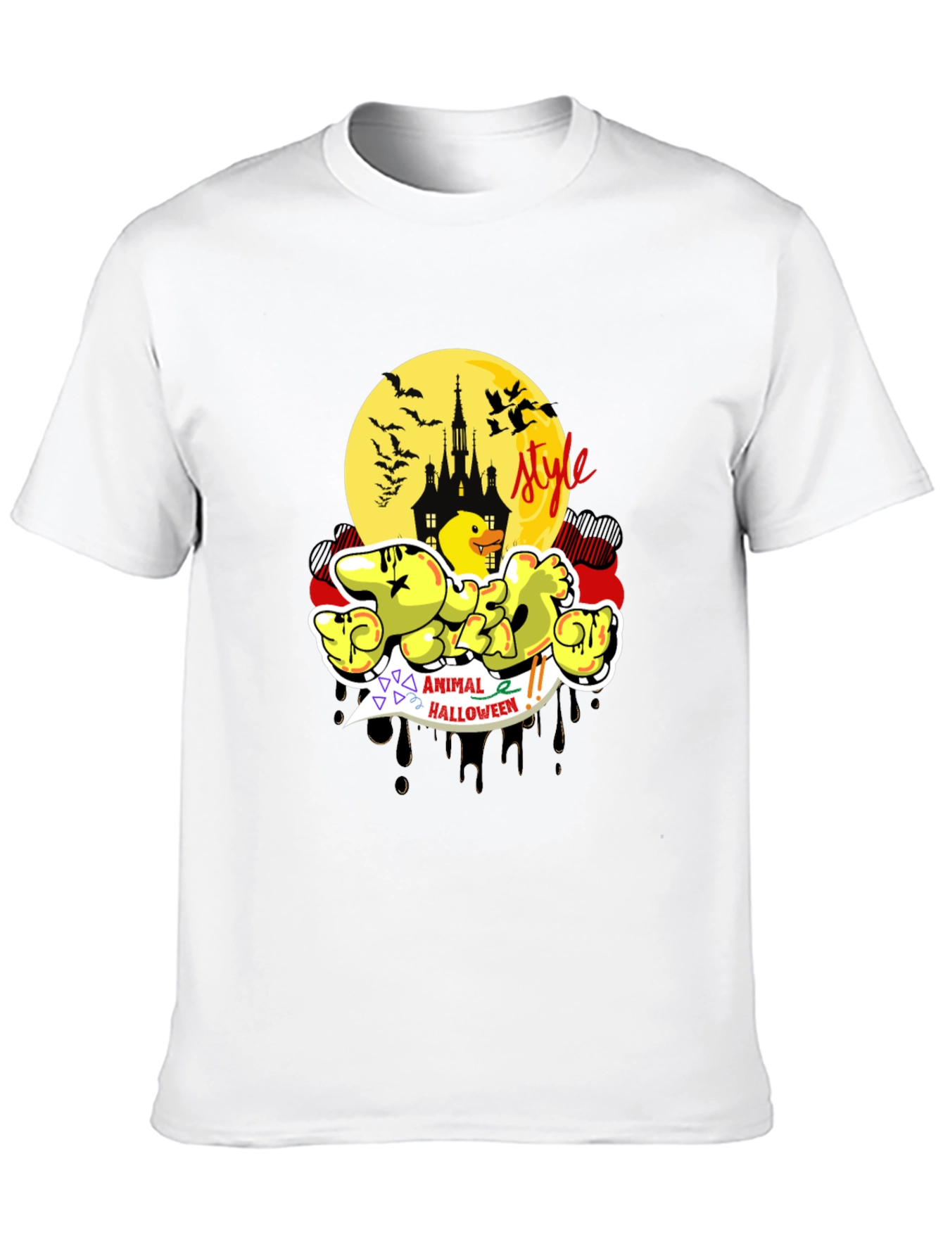 Animal Halloween Style T-Shirt