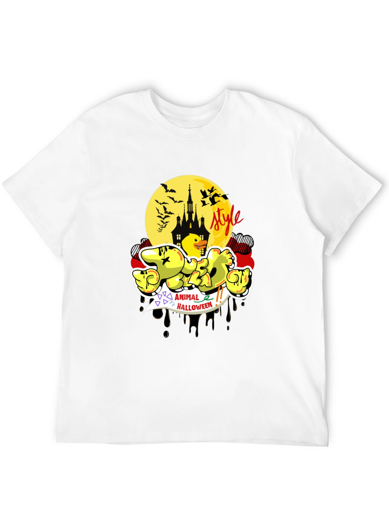 Animal Halloween Style T-Shirt