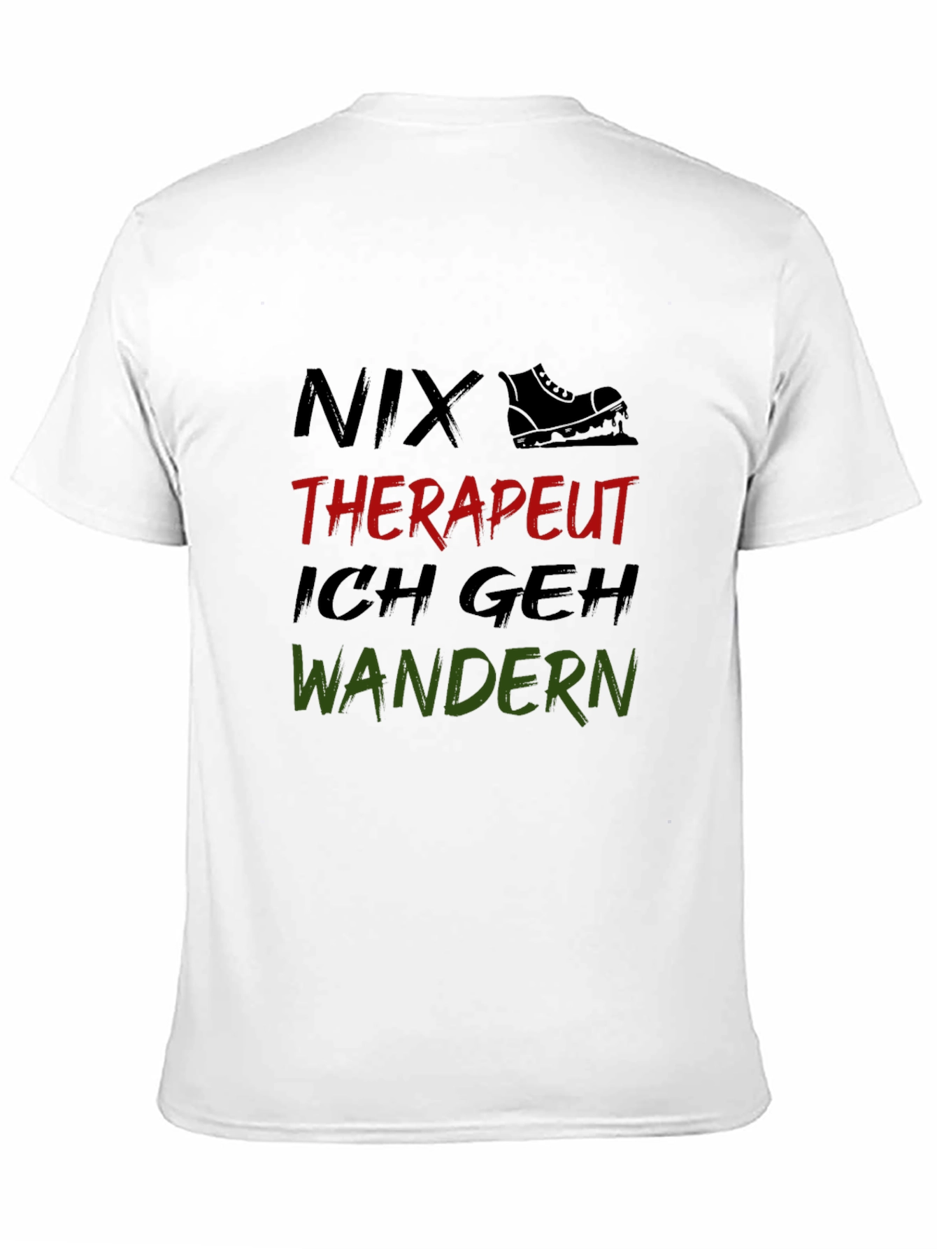 Nix Therapeut Ich Geh Wandern Hiking T-Shirt