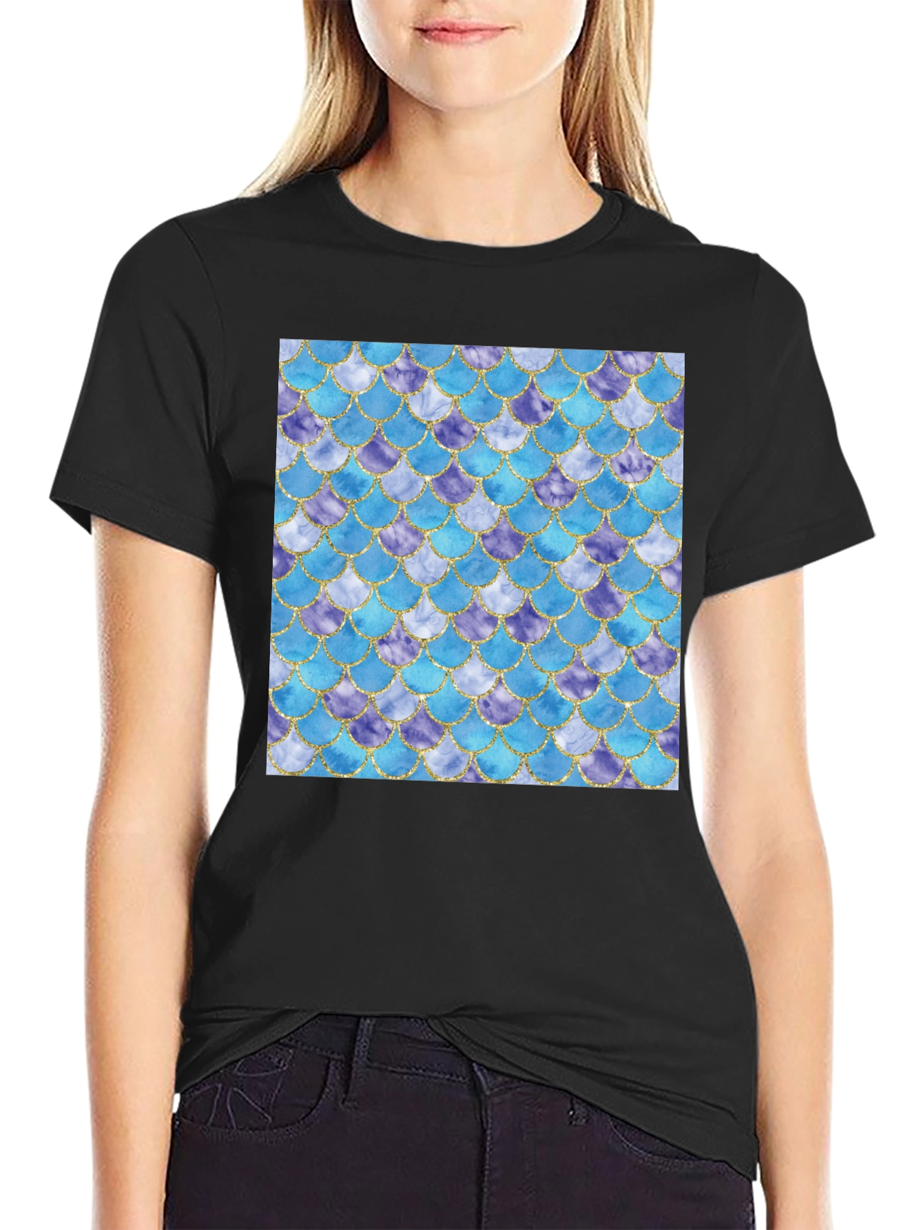 Scales Pattern Tee