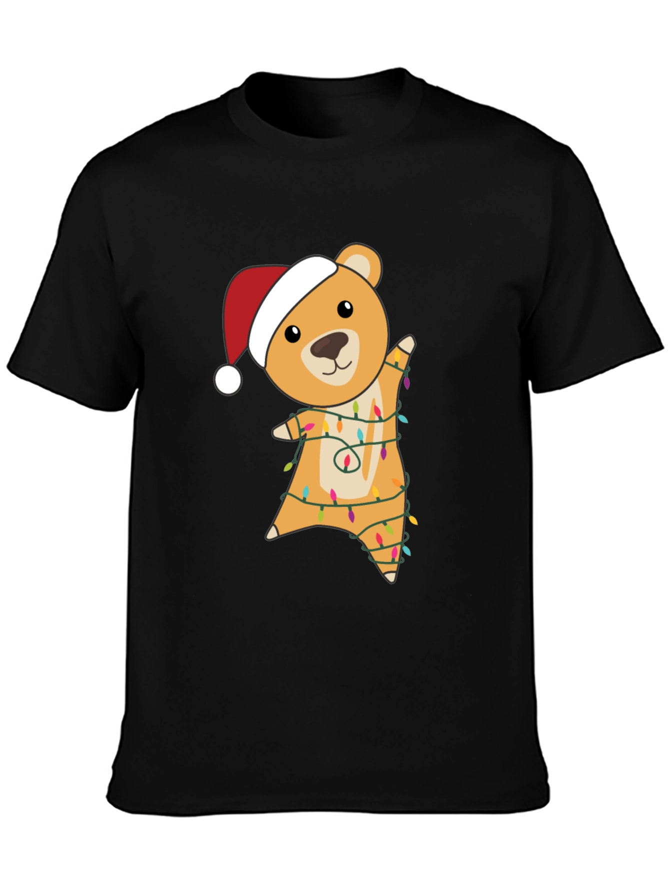 Christmas Bear Lights T-Shirt