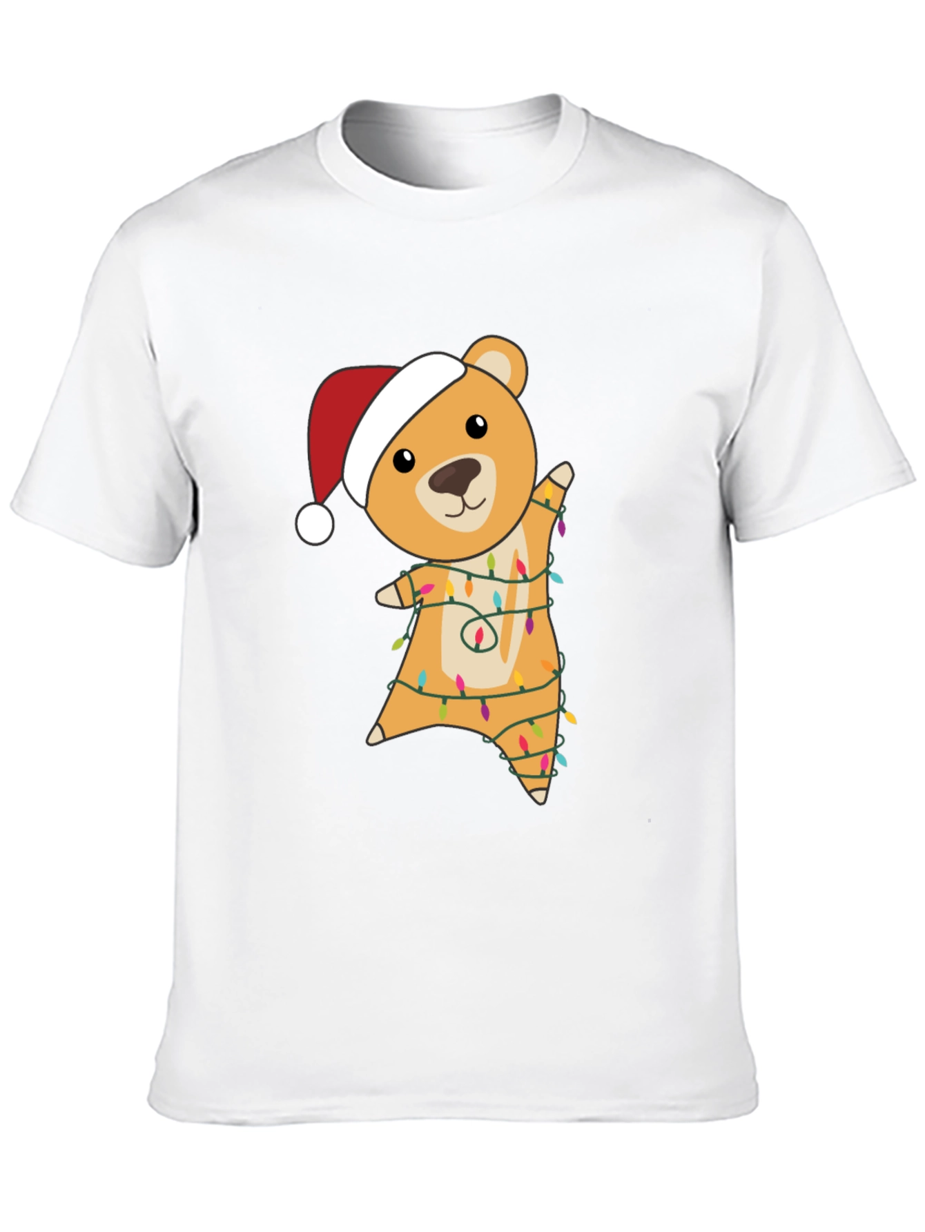 Christmas Bear Lights T-Shirt