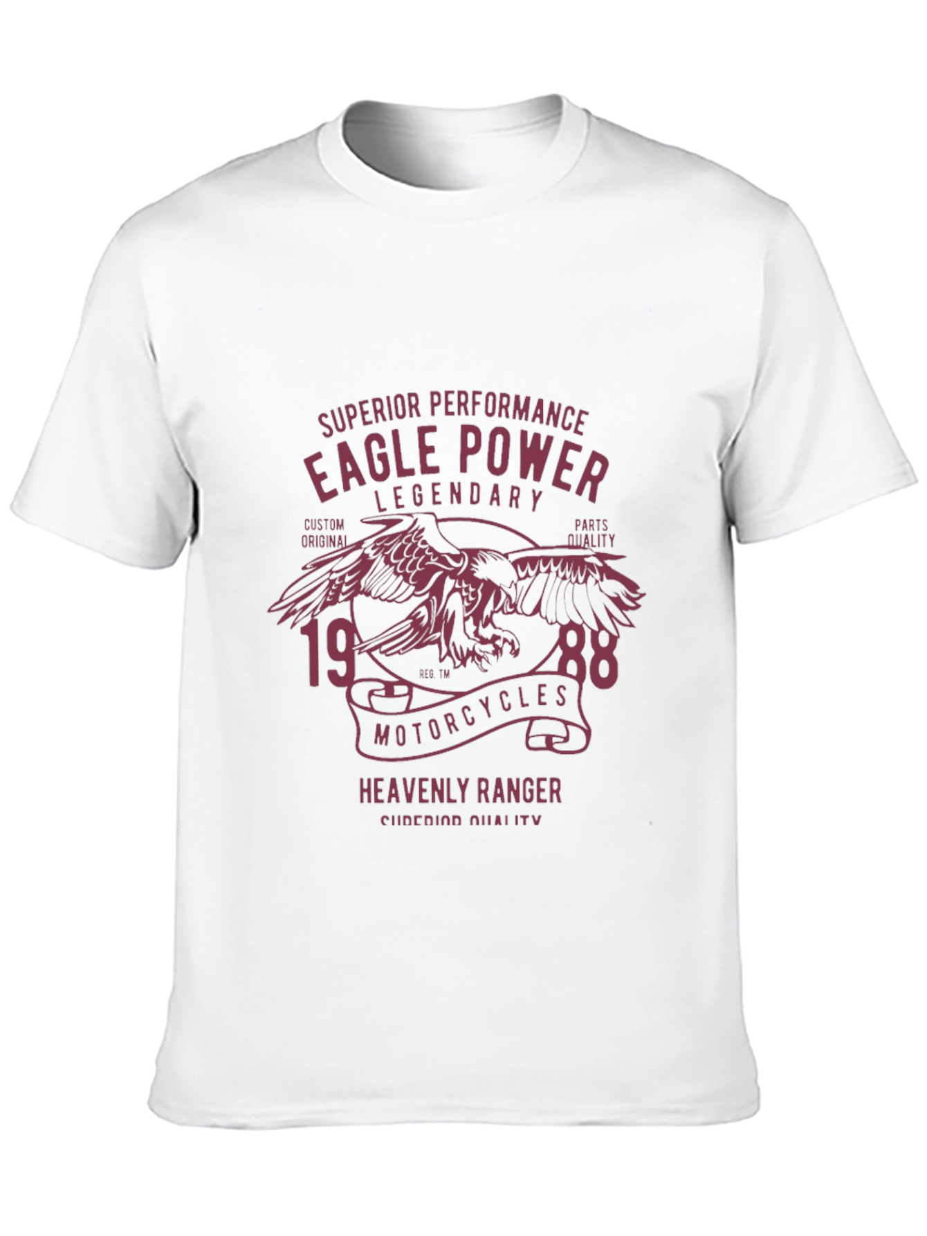 Eagle Power Motorcycle T-Shirt - Legendary Design
