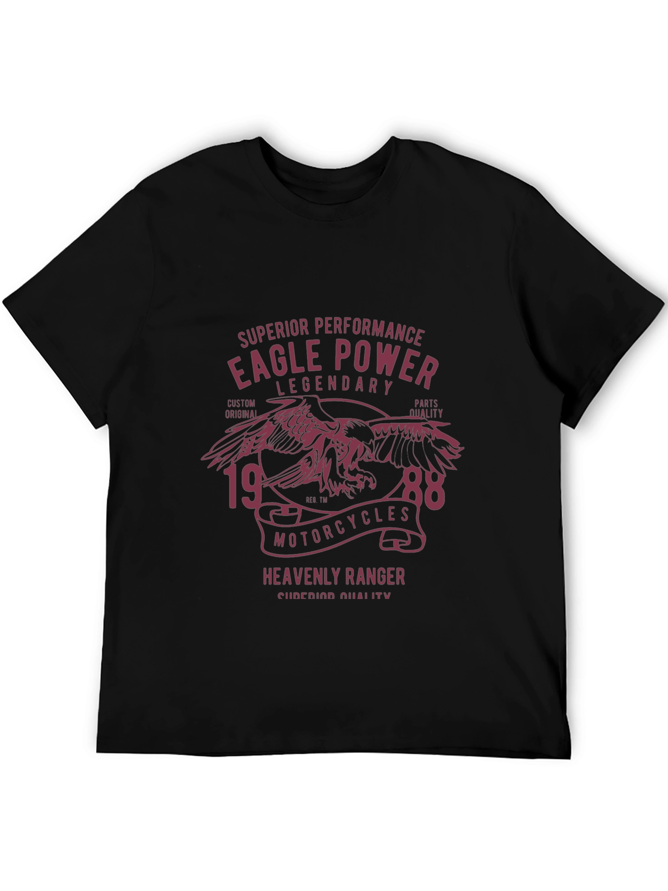 Eagle Power Motorcycle T-Shirt - Legendary Design