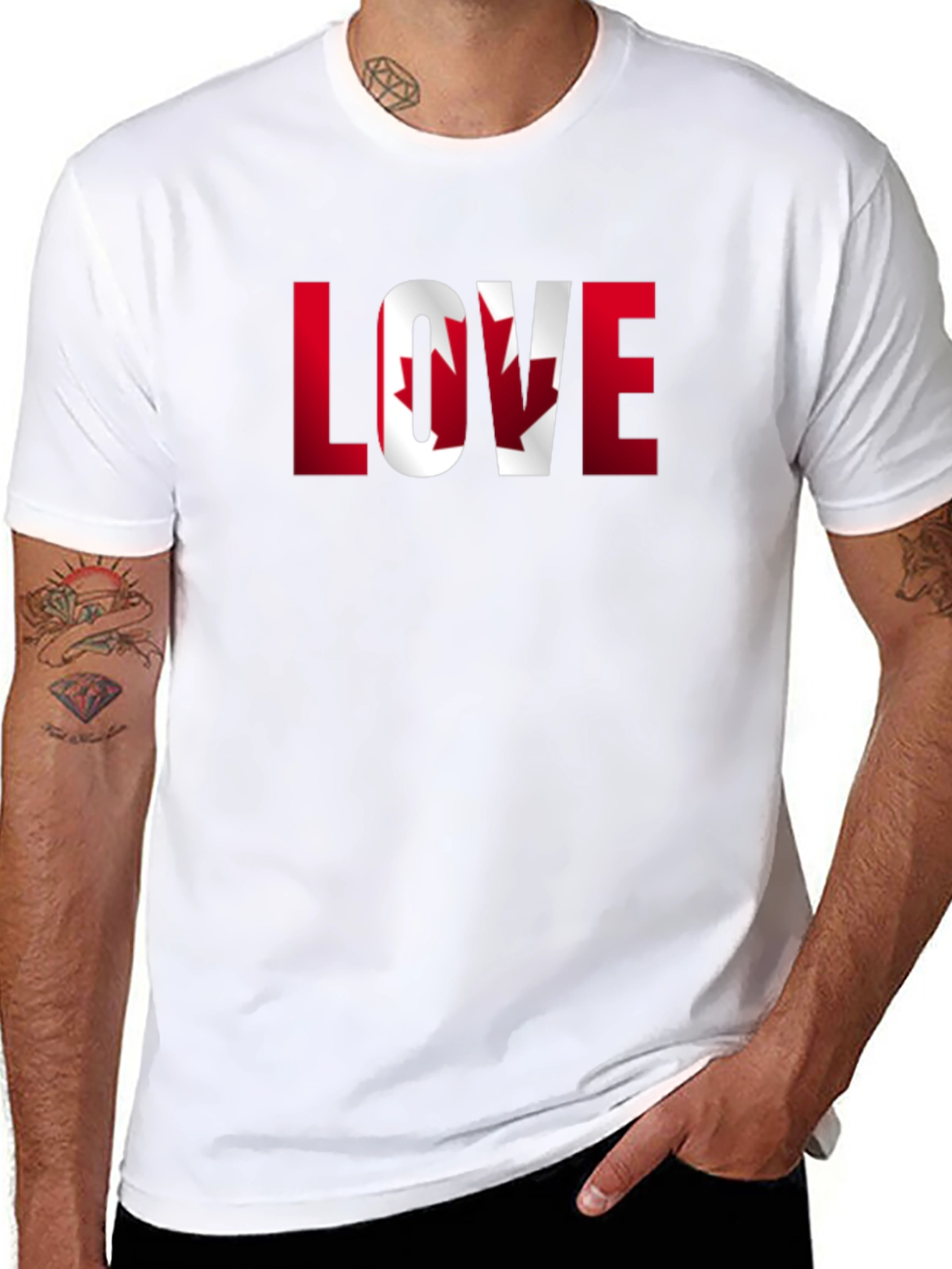 Canadian Pride Love T-Shirt